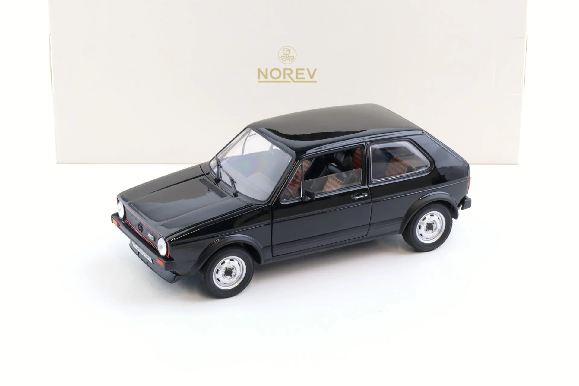 Norev 1976 Volkswagen Golf GTI MK I Black 1:18