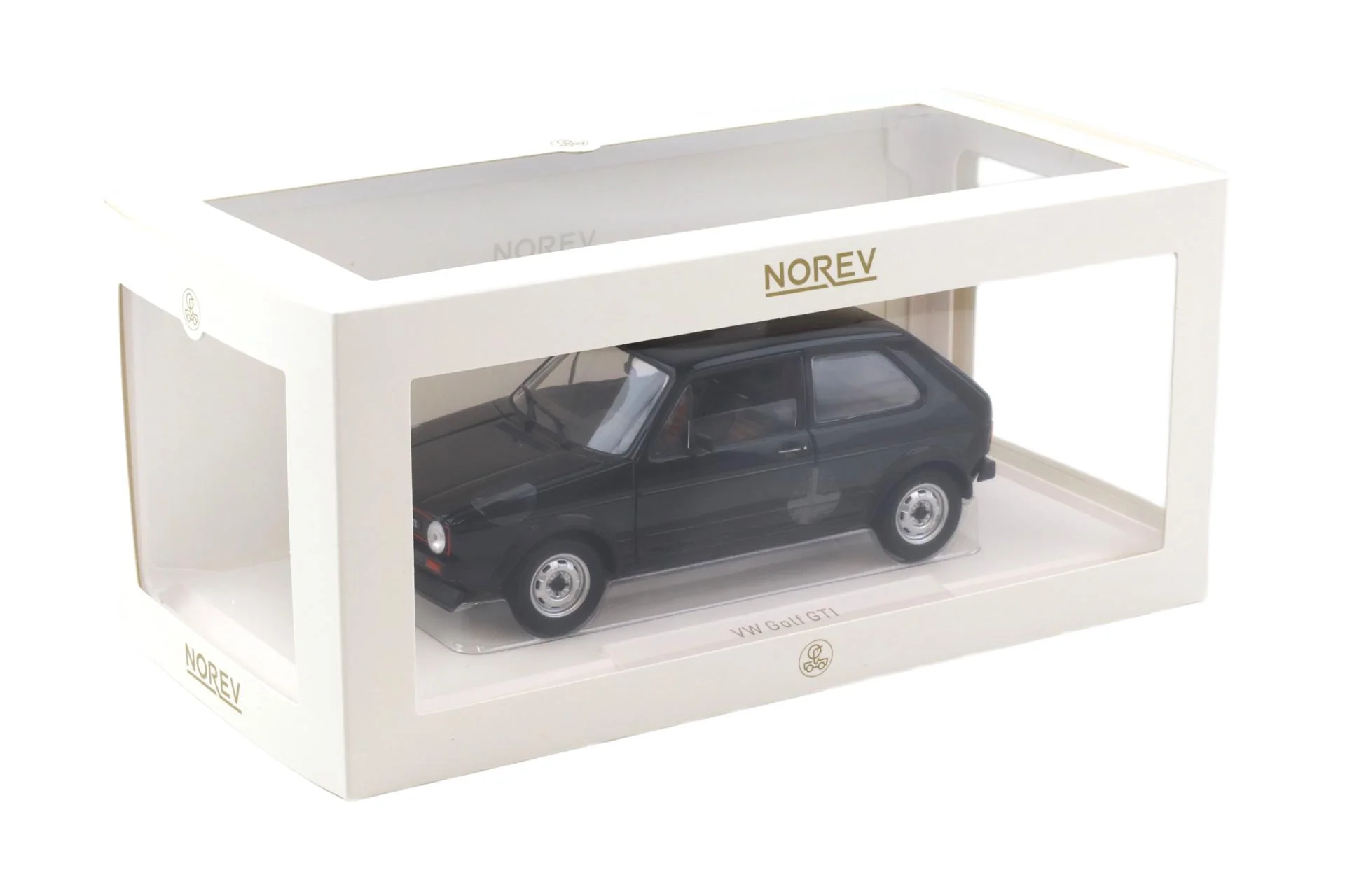 Norev 1976 Volkswagen Golf GTI MK I Black 1:18 - Image 5