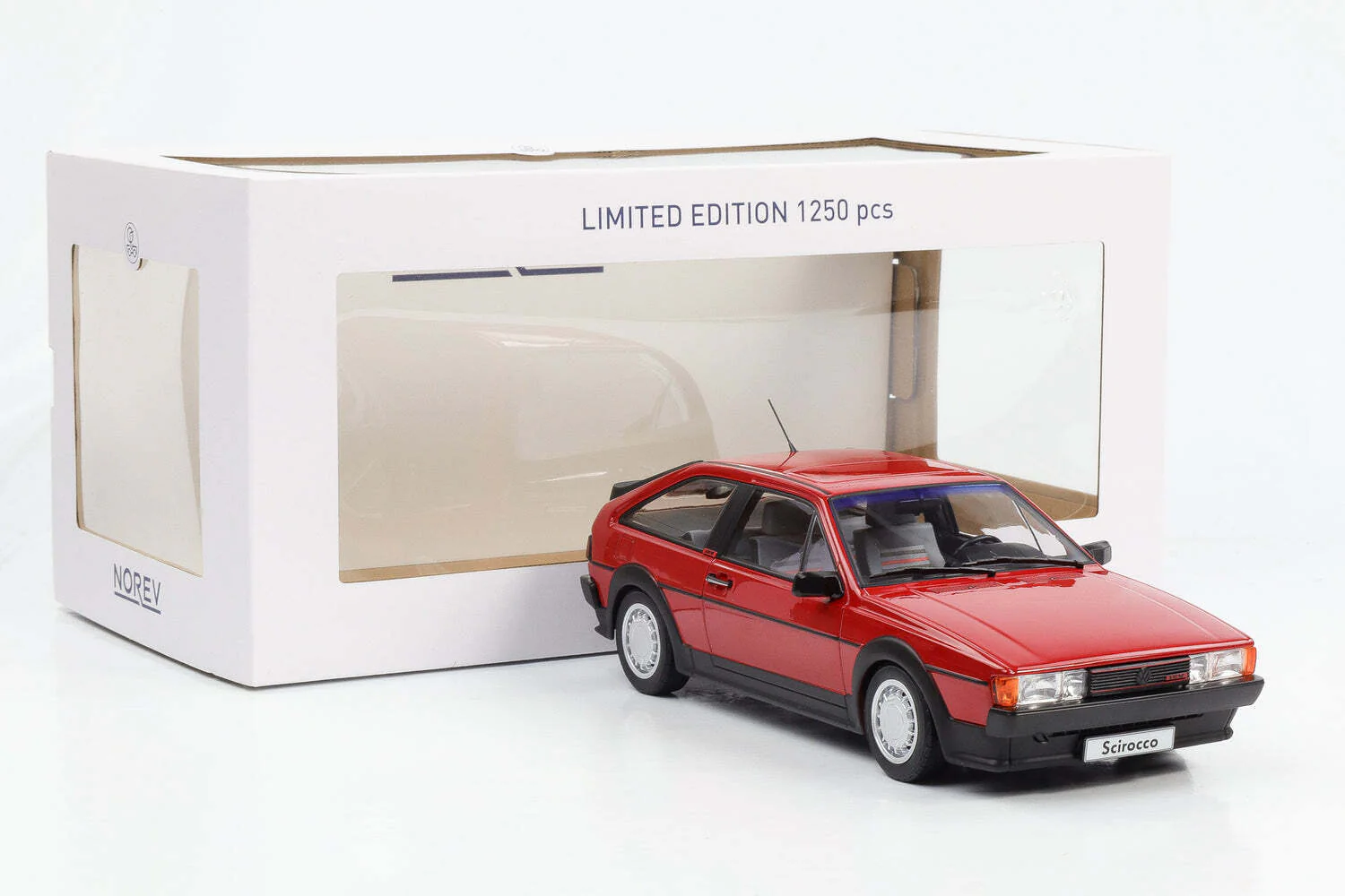 Norev 1988 Volkswagen Scirocco 2 GTX 16V Red 1:18 LIMITED - Image 6