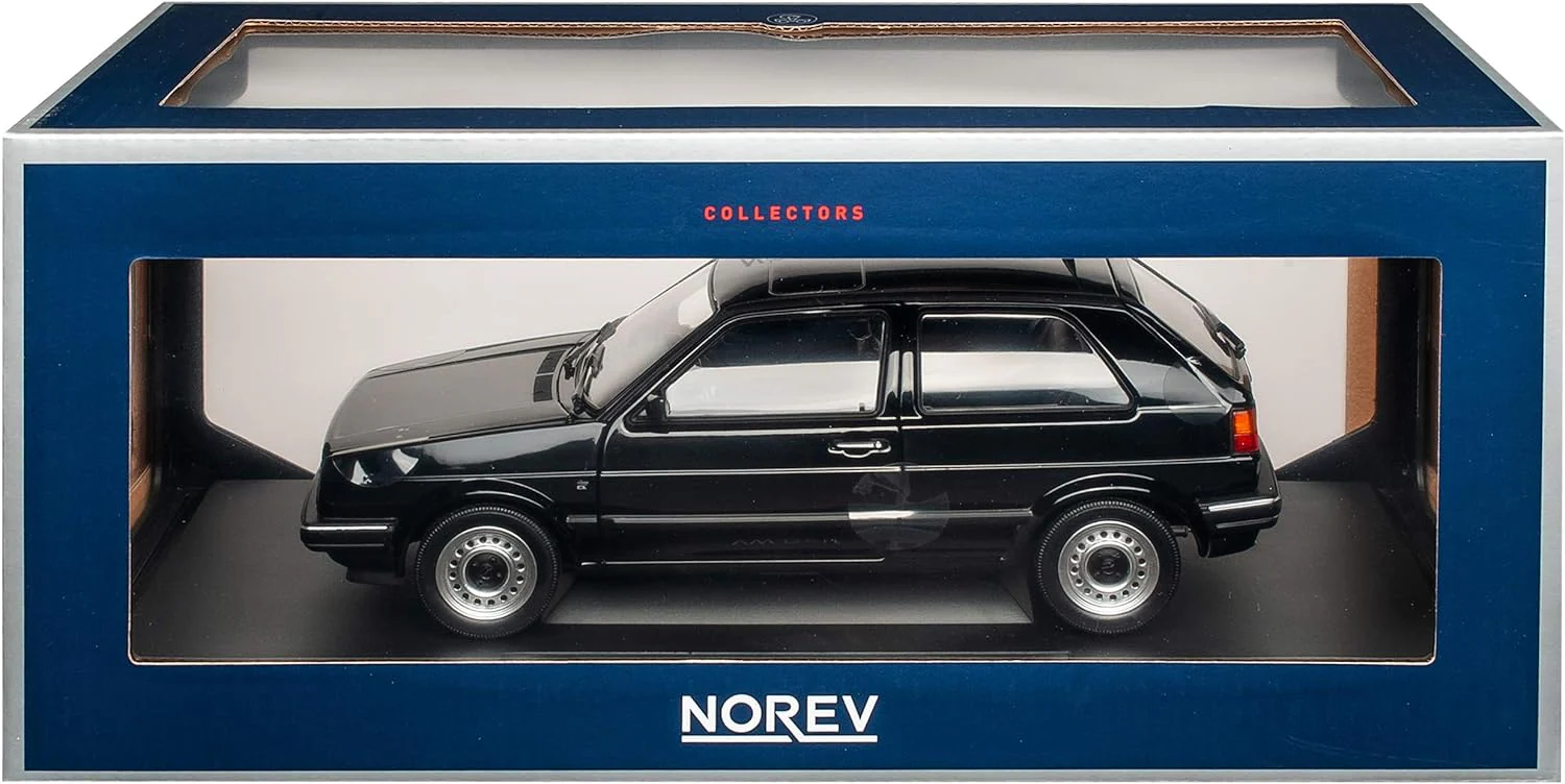 Norev 1988 VW Golf MK II CL Black 1:18 LIMITED - Image 5
