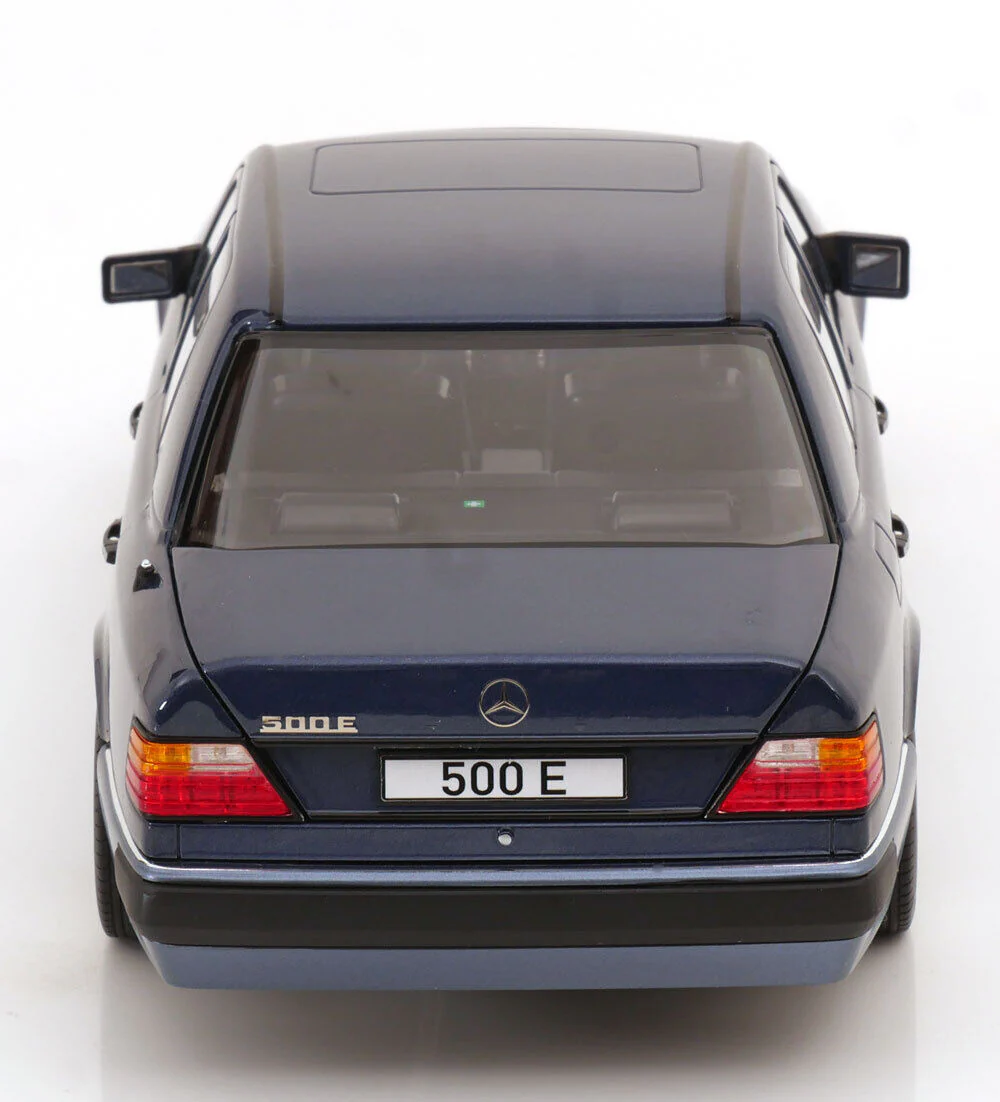 Norev 1990 Mercedes-Benz E Class 500E (W124) 2 Tone Blue 1:18 - Image 7