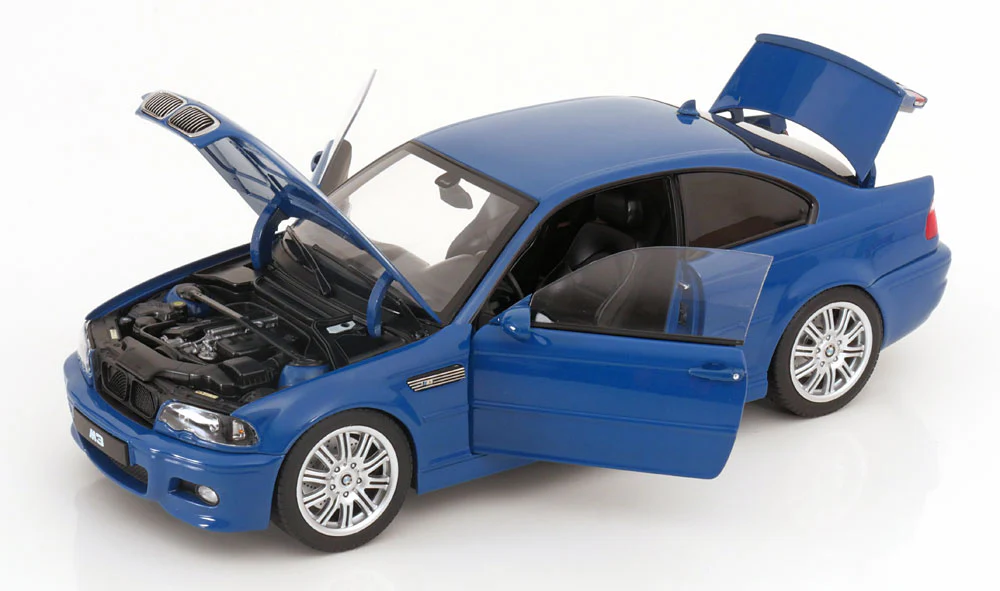 Norev 2000 BMW M3 (E46) Laguna Seca Blue 1:18 - Image 3