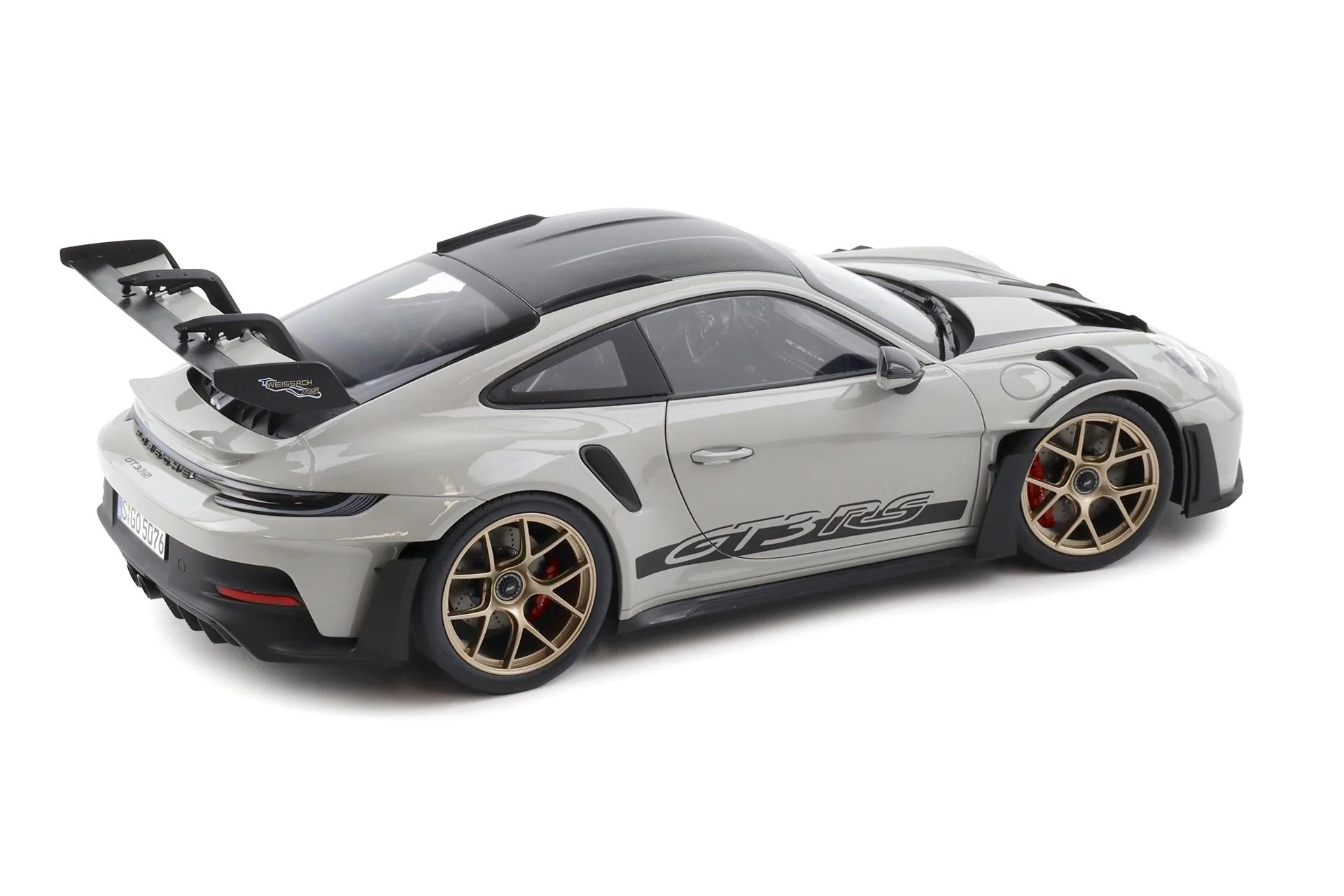 Norev 2022 Porsche 911 992 GT3 RS w/ Weissach Package Chalk (Crayon) 1:12 - Image 2