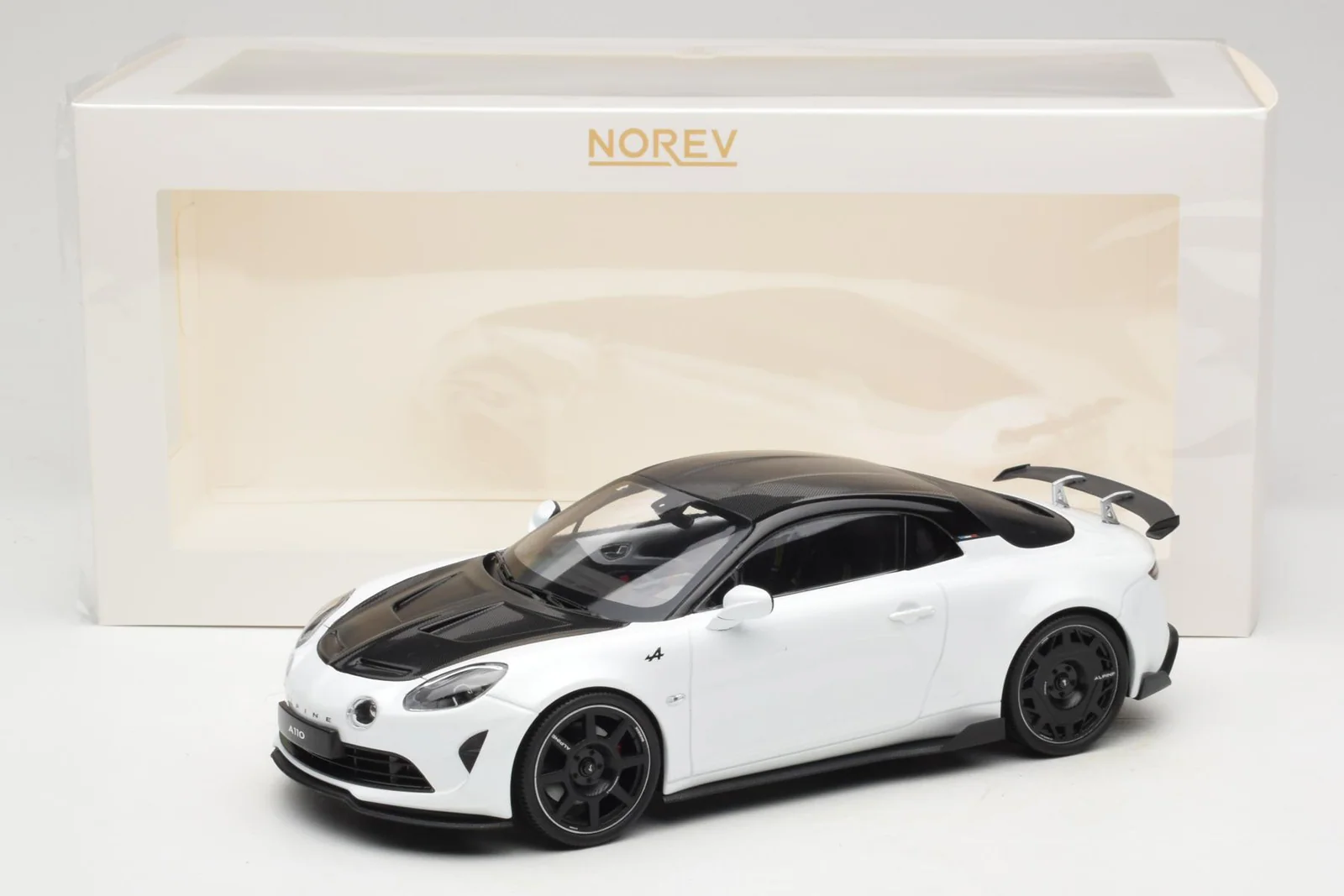 Norev 2024 Alpine A110 R Iridescent White 1:18 - Image 6