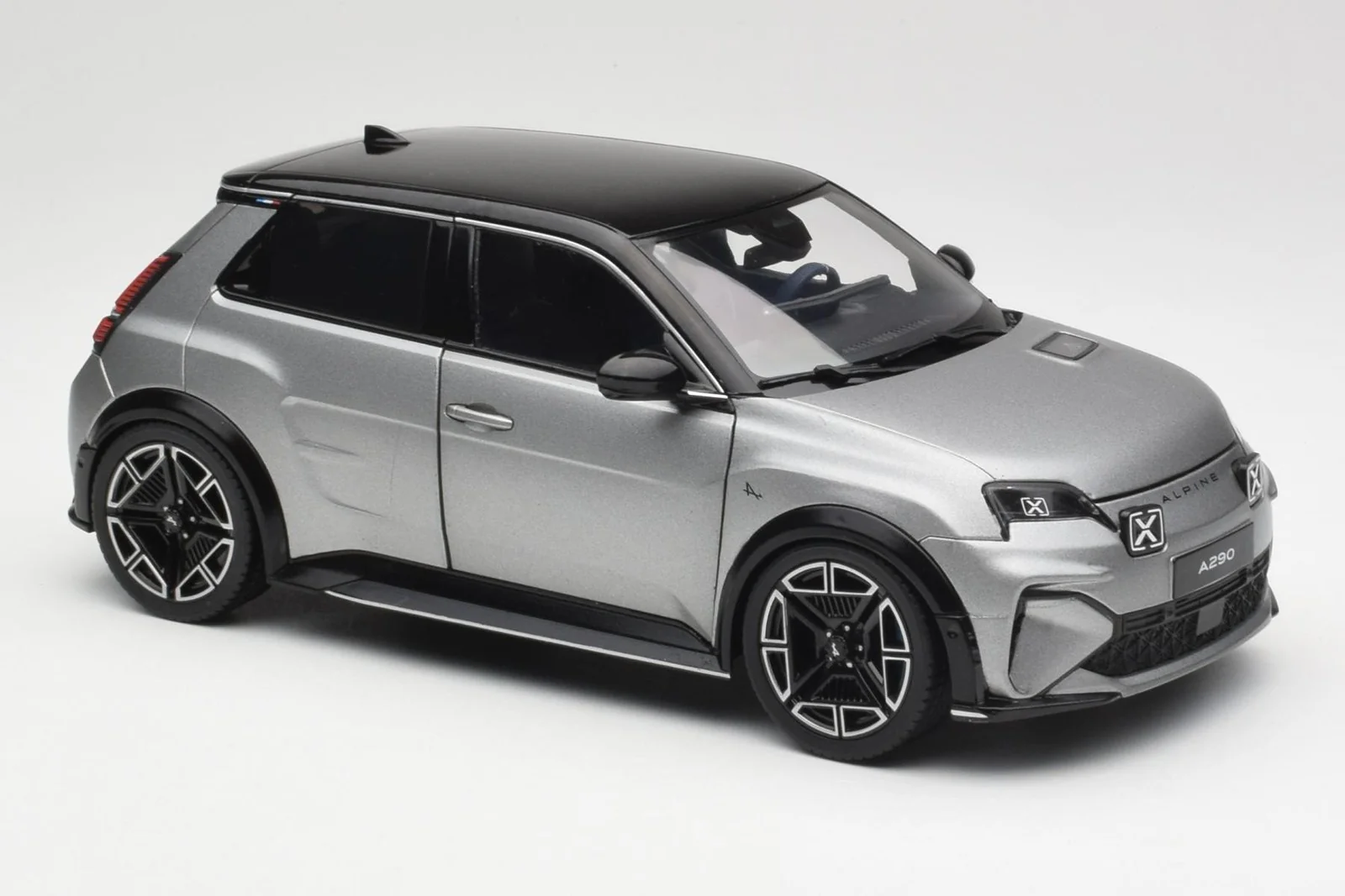 Norev 2025 Alpine A290 GT Matte Tornado Grey 1:18 - Image 6