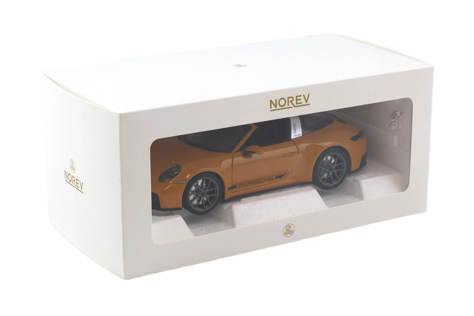 Norev 2025 Porsche 911 992.2 Targa 4 GTS Bahama Yellow 1:18 - Image 5