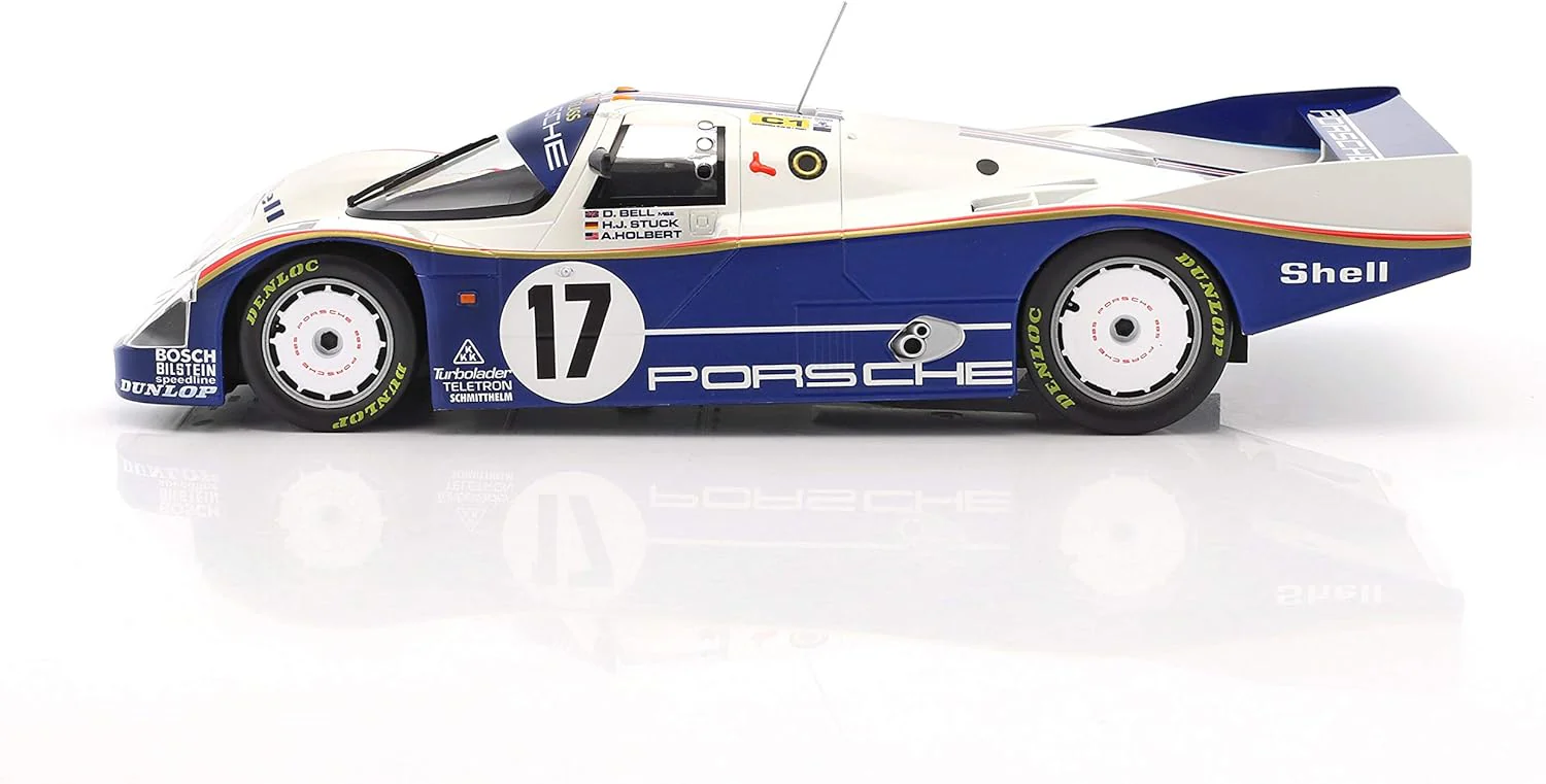 Norev Porsche 962C 2.6L Turbo Team Rothmans Porsche No 17 Winner 24H Le Mans 1987 1:18 - Image 4