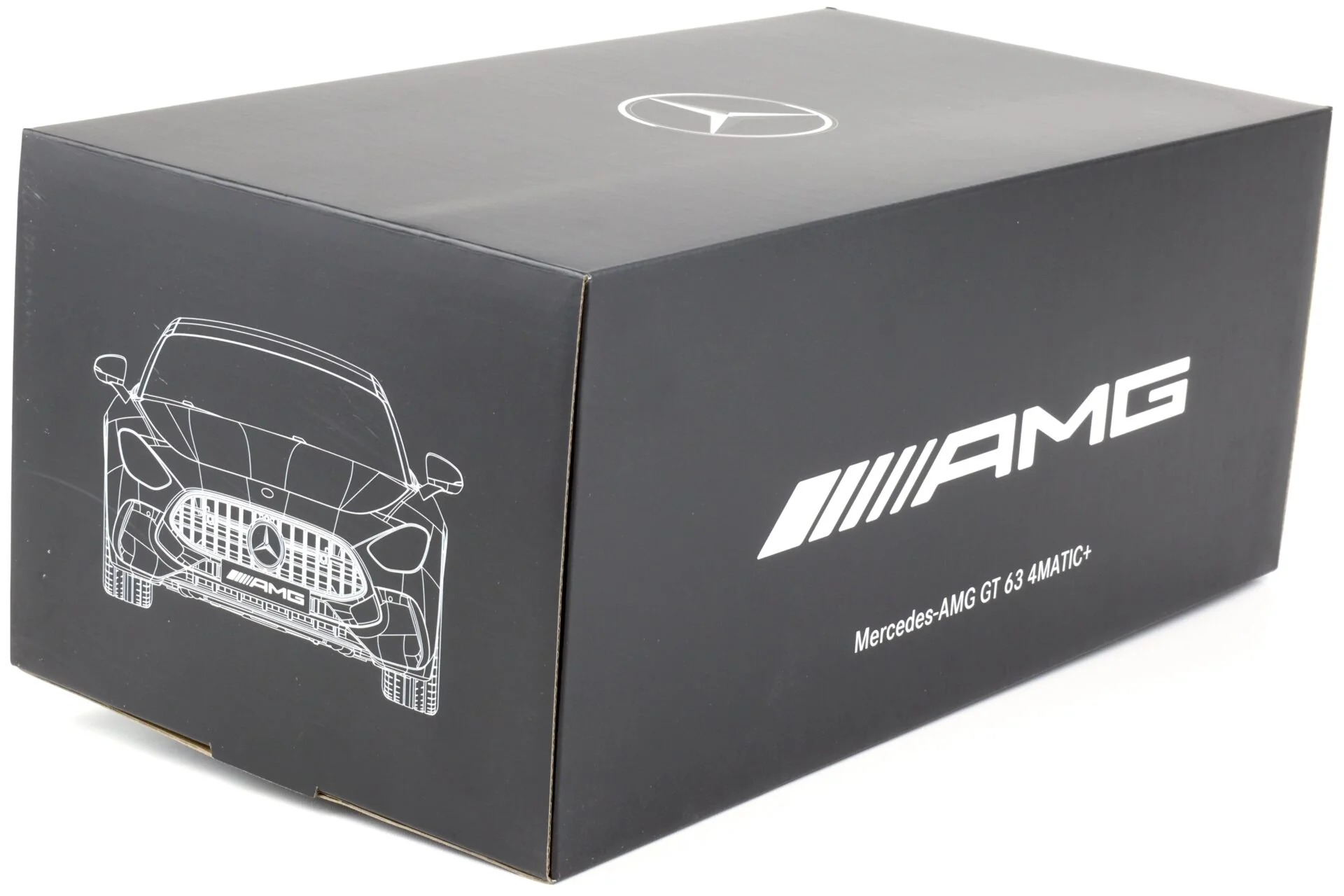 NZG Mercedes Benz AMG GT63 Coupe (C192) Hightech Silver 1:12 DEALER EDITION - Image 5