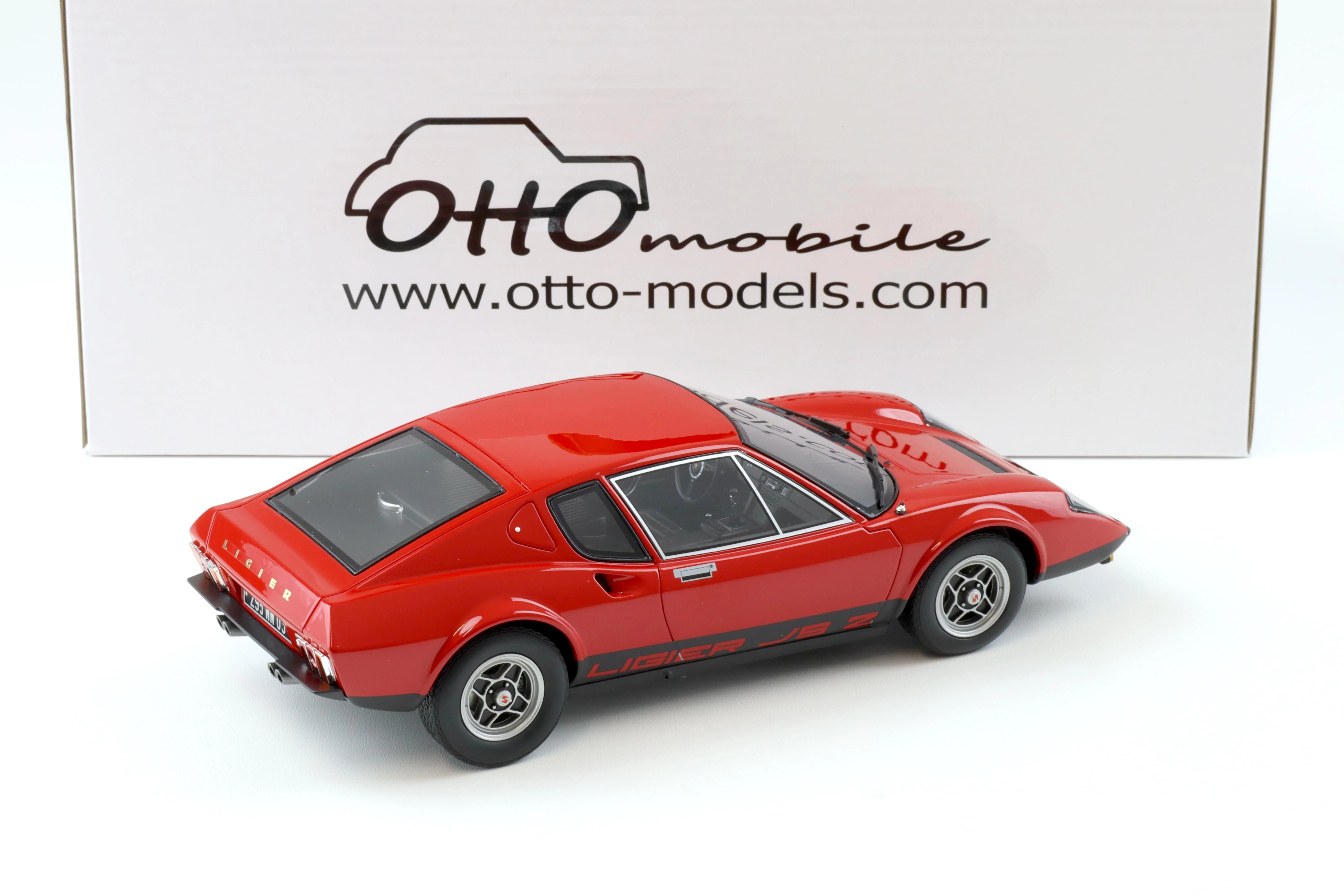 Otto 1971 Ligier JS2 Red with Black 1:18 - Image 3