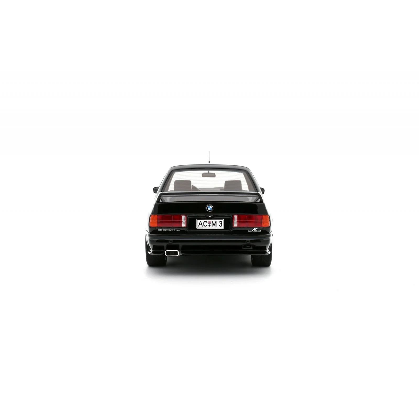 Otto 1985 BMW M3 E30 AC Schnitzer ACS3 Sport 2.5 Diamond Black Metallic 1:18 - Image 4