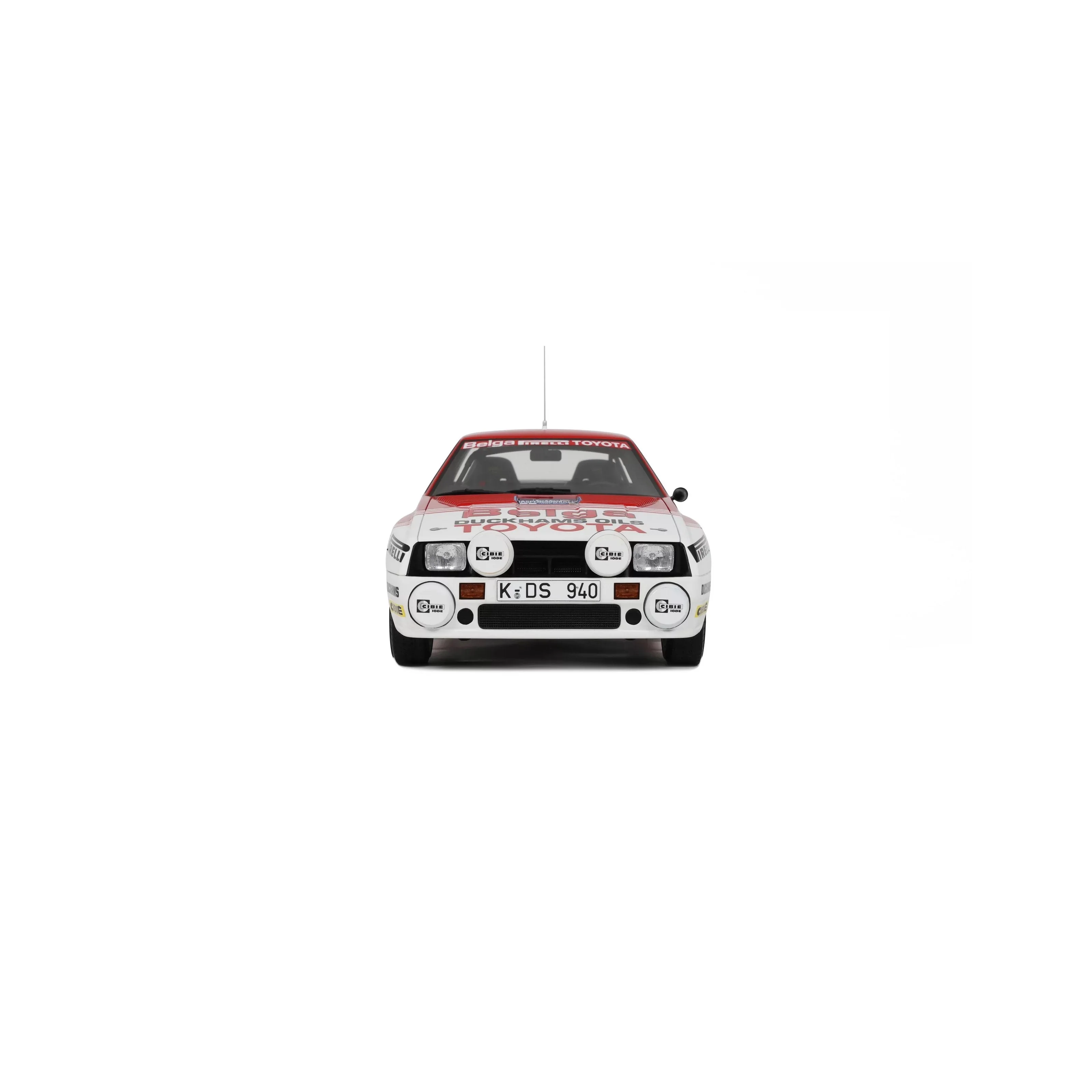 Otto Toyota Celica Twin Cam Haspengouw Rally 1985 White 1:18 - Image 3