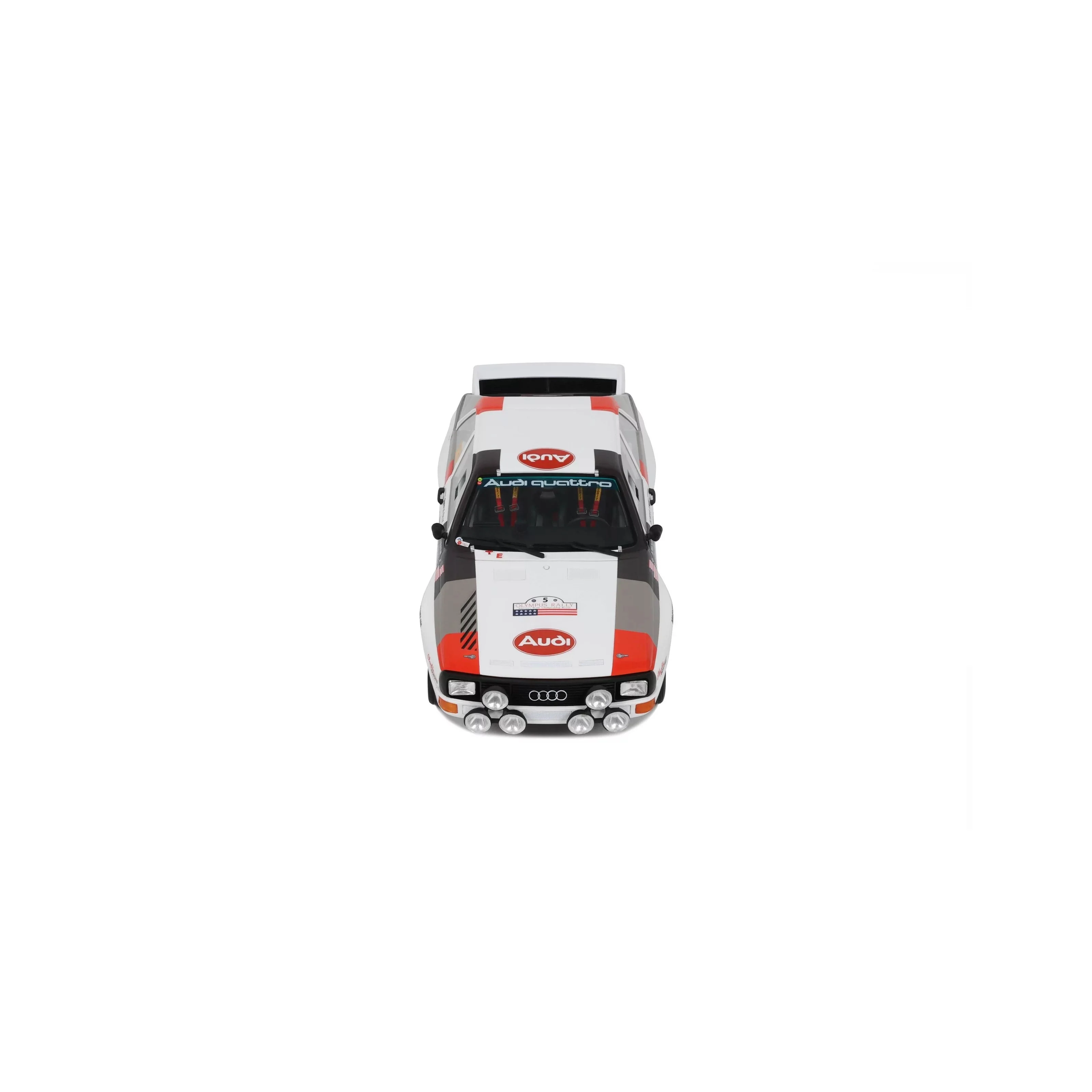 Otto 1986 Audi Sport Quattro #5 Olympus Rally 1986 White 1:18 - Image 9