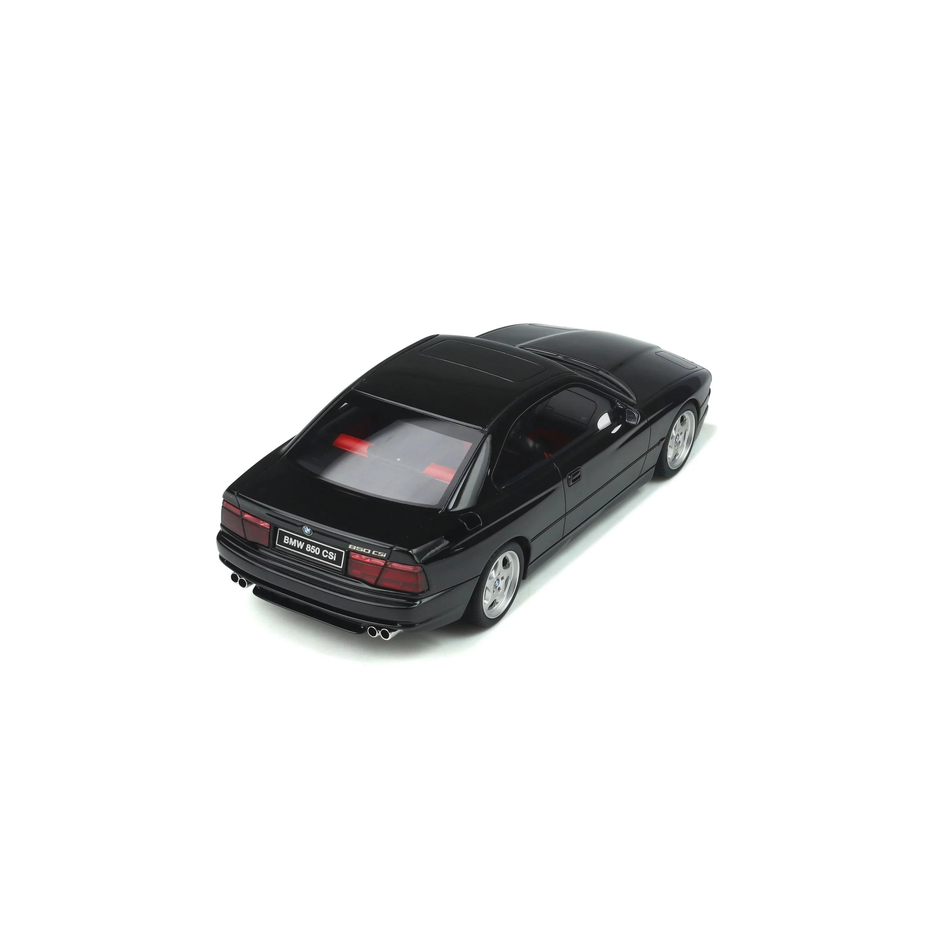Otto 1990 BMW 850 CSi E31 Black 1:18 - Image 7