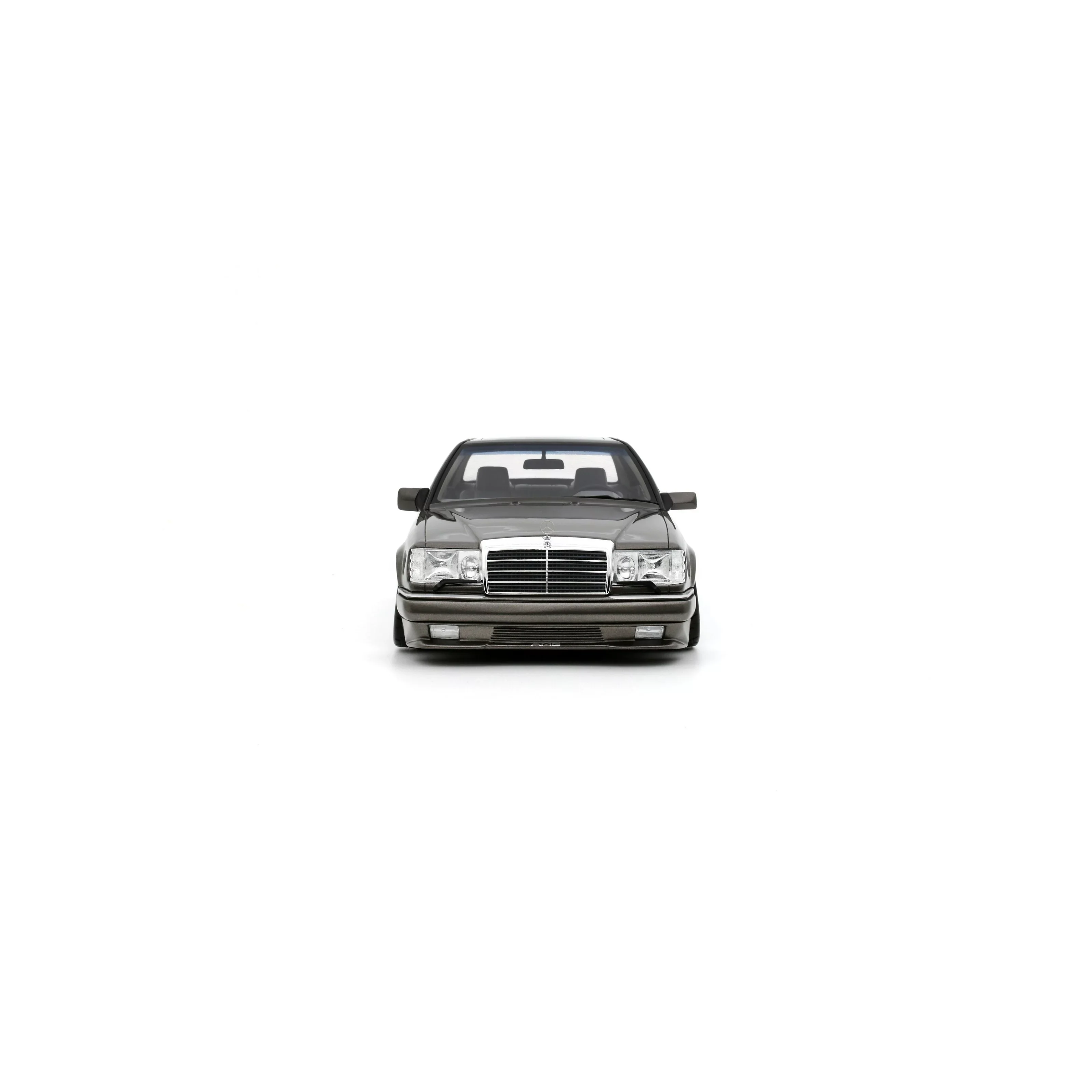 Otto 1993 Mercedes-Benz E-Class Coupe (C124) AMG "Stance" 2022 Anthracite Grey 1:18 - Image 4