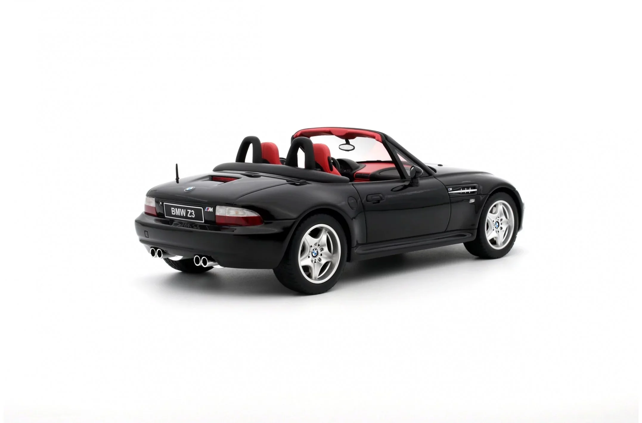 Otto 1999 BMW Z3 M Roadster Black 1:18 RESIN, LIMITED - Image 2