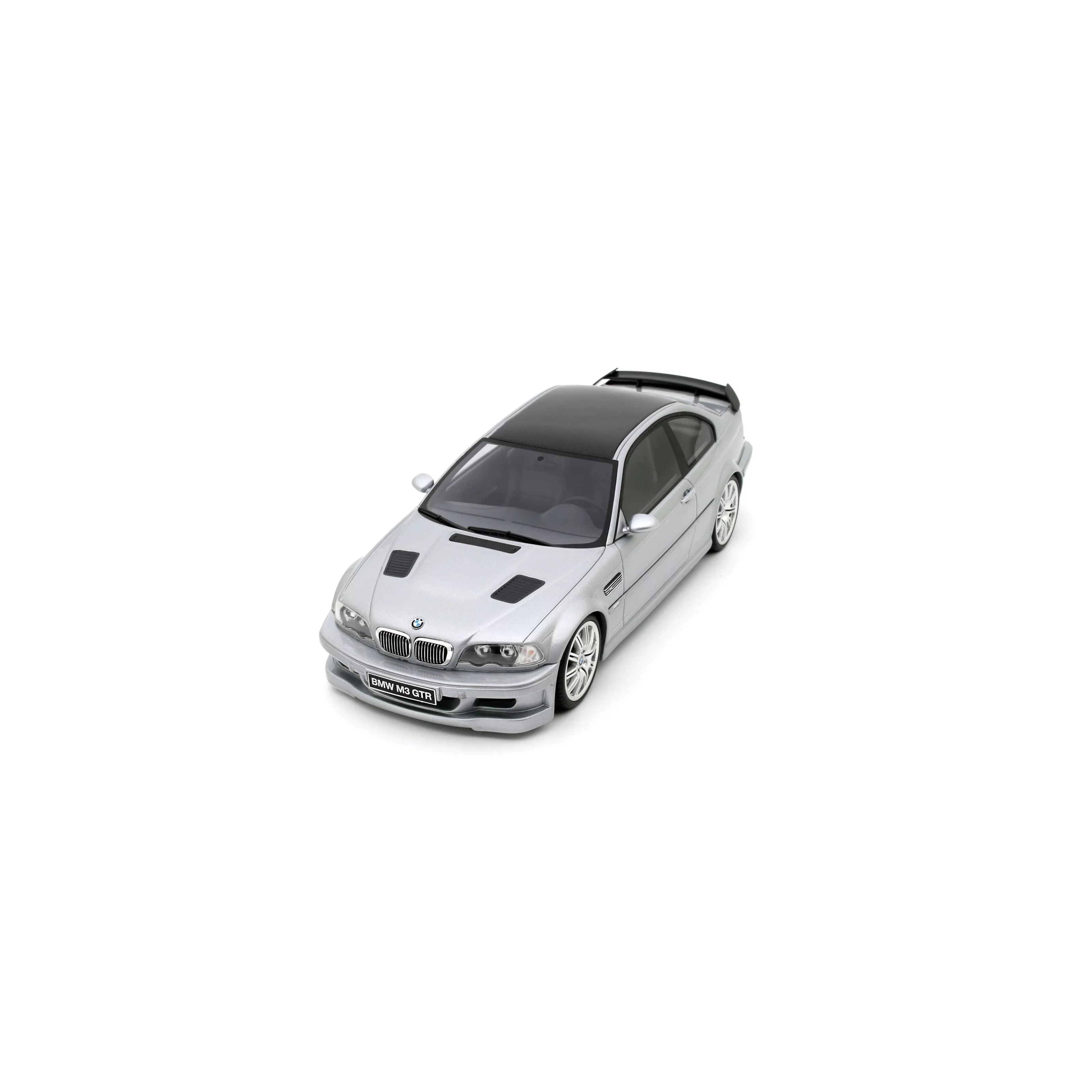 Otto 2001 BMW E46 M3 GTR Street Titan Silver Metallic 354 1:18 - Image 11