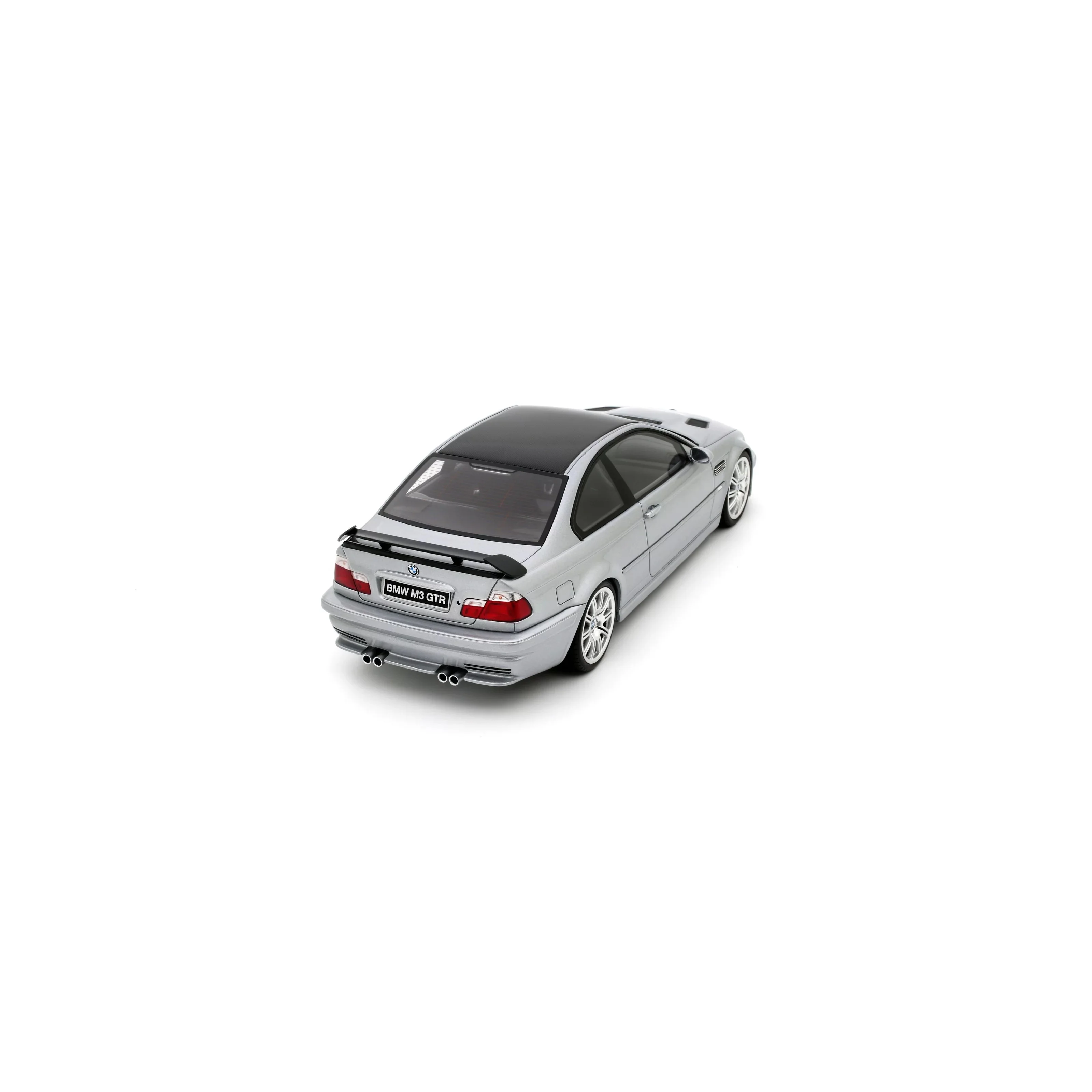 Otto 2001 BMW E46 M3 GTR Street Titan Silver Metallic 354 1:18 - Image 12