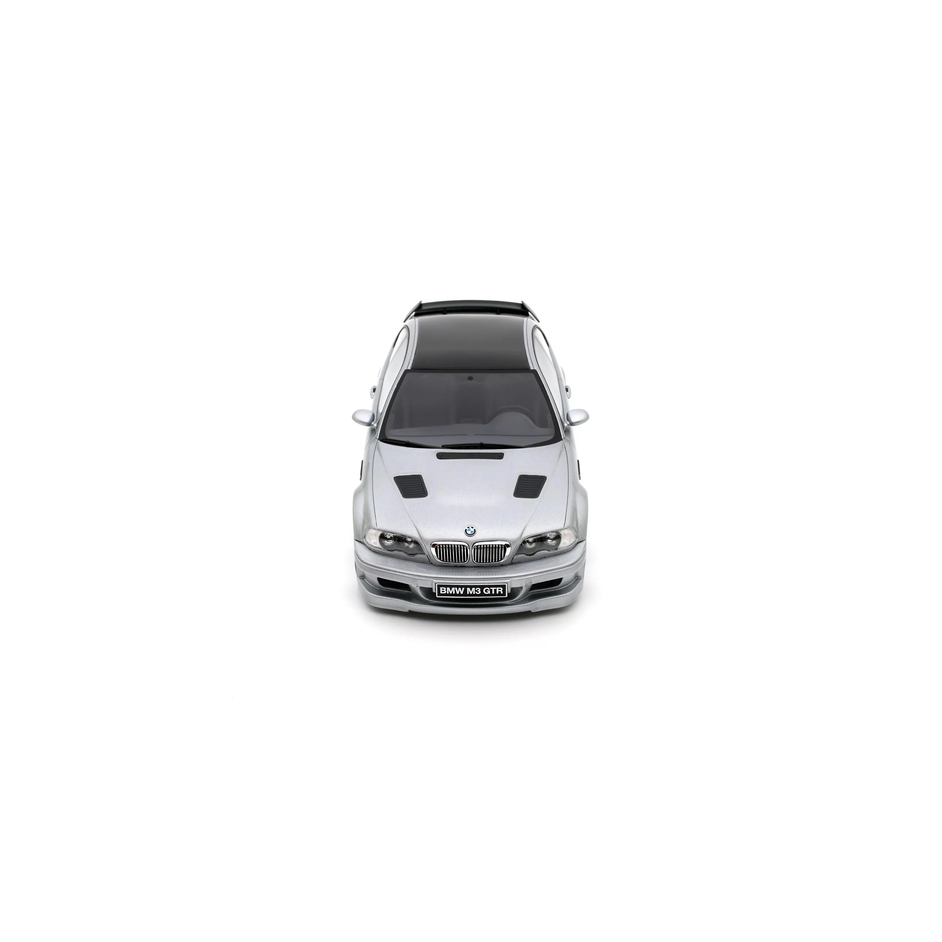 Otto 2001 BMW E46 M3 GTR Street Titan Silver Metallic 354 1:18 - Image 13