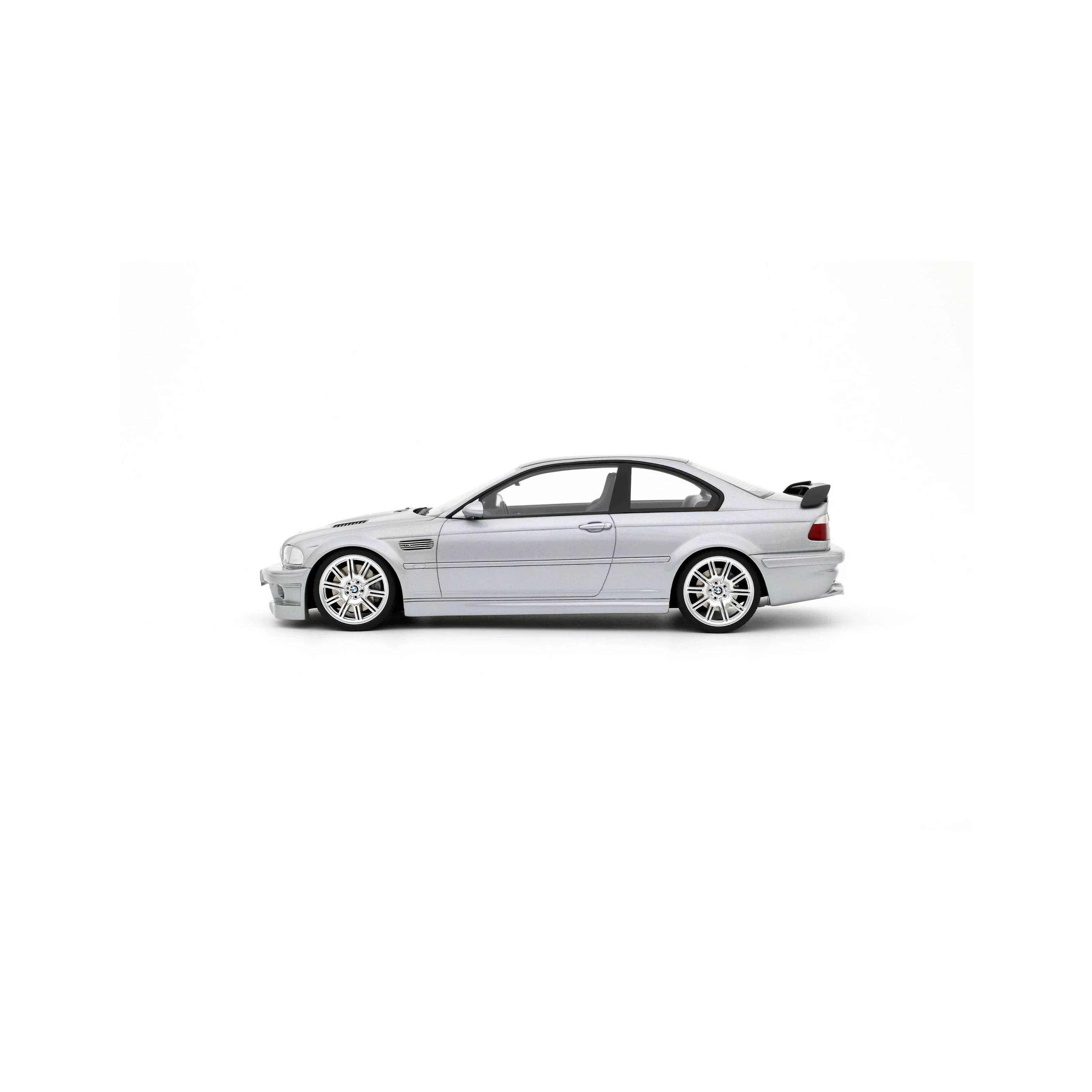 Otto 2001 BMW E46 M3 GTR Street Titan Silver Metallic 354 1:18 - Image 8