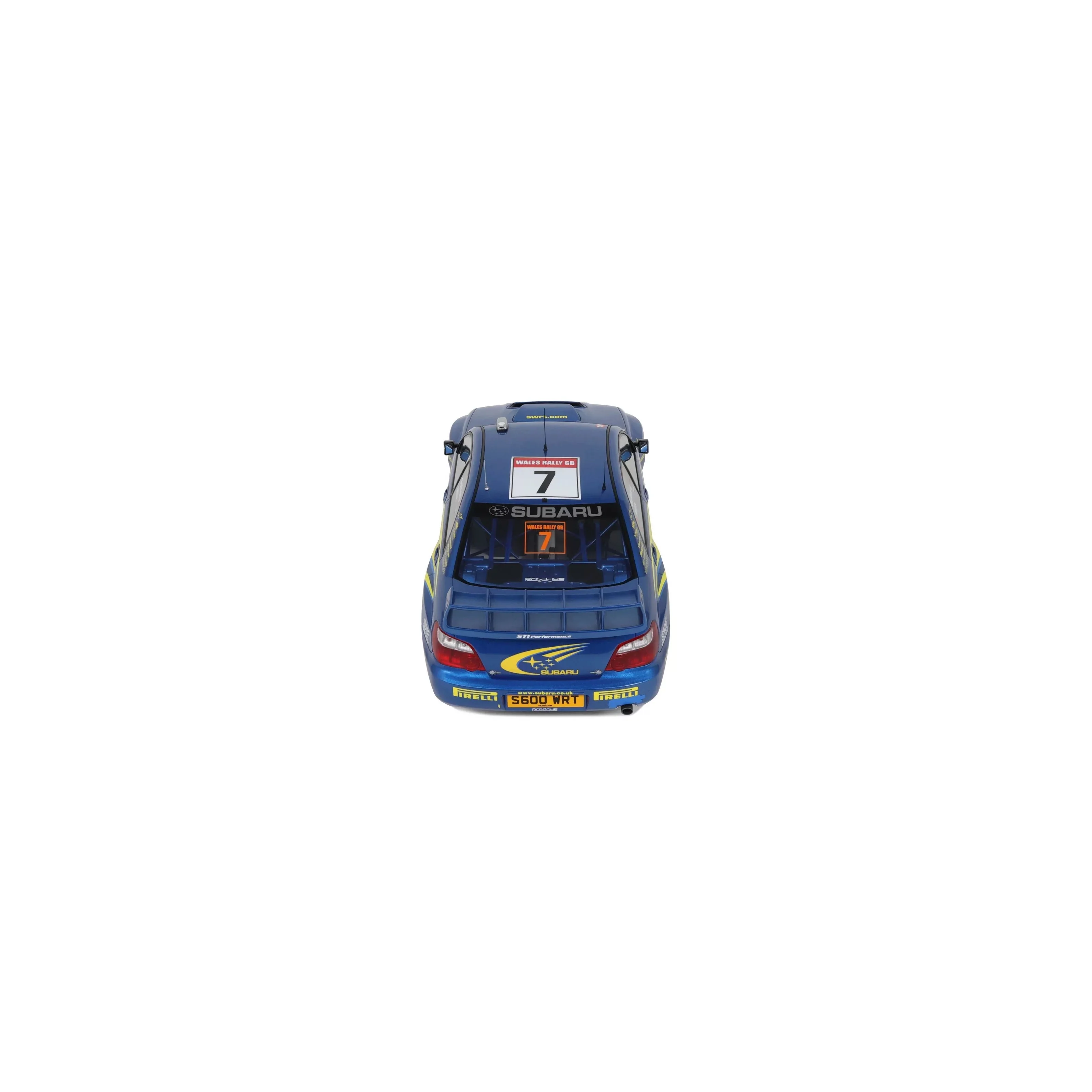 Otto 2003 Subaru Impreza WRC S9 #7 Winner Wales Rallye 2003 Blue 1:12 - Image 11