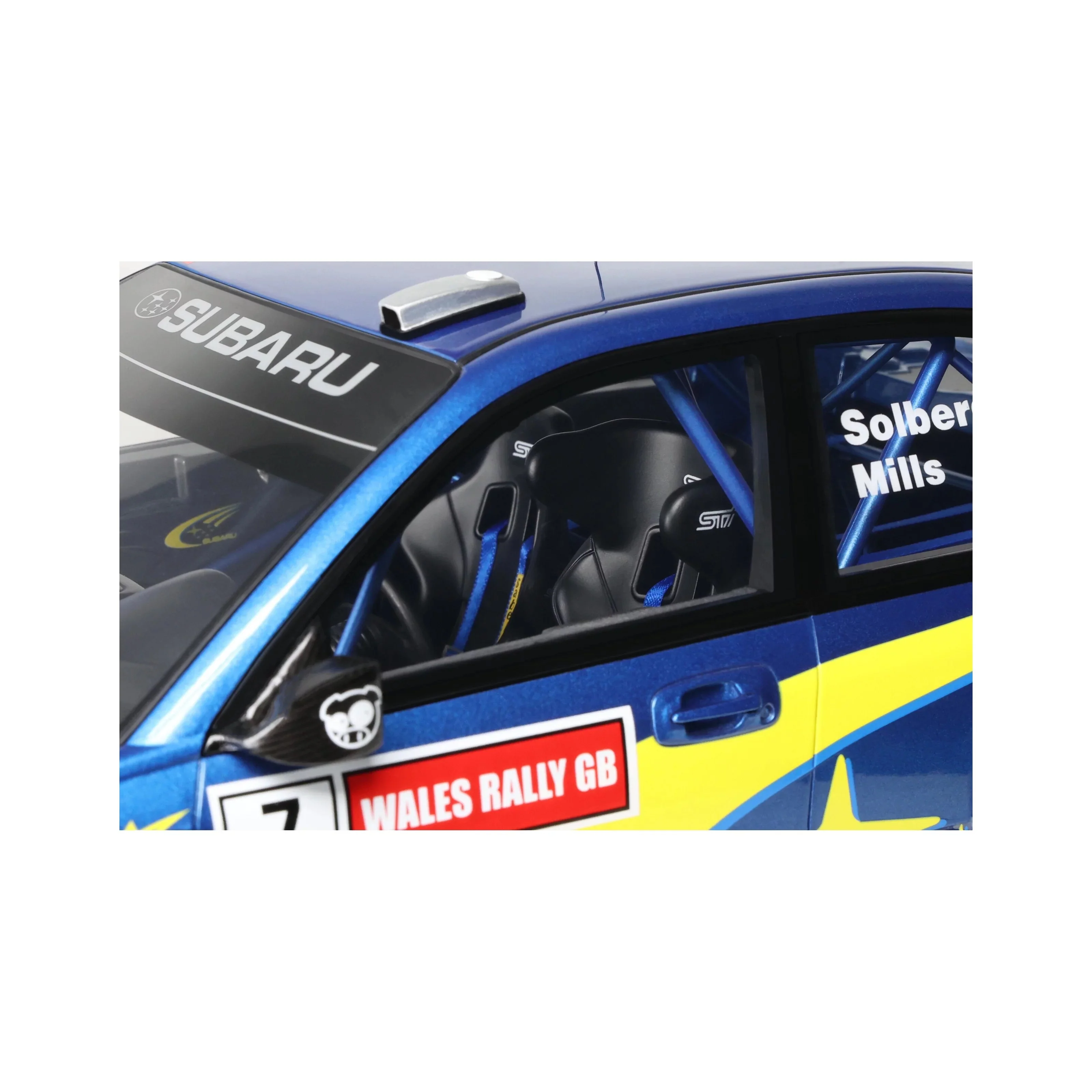 Otto 2003 Subaru Impreza WRC S9 #7 Winner Wales Rallye 2003 Blue 1:12 - Image 13