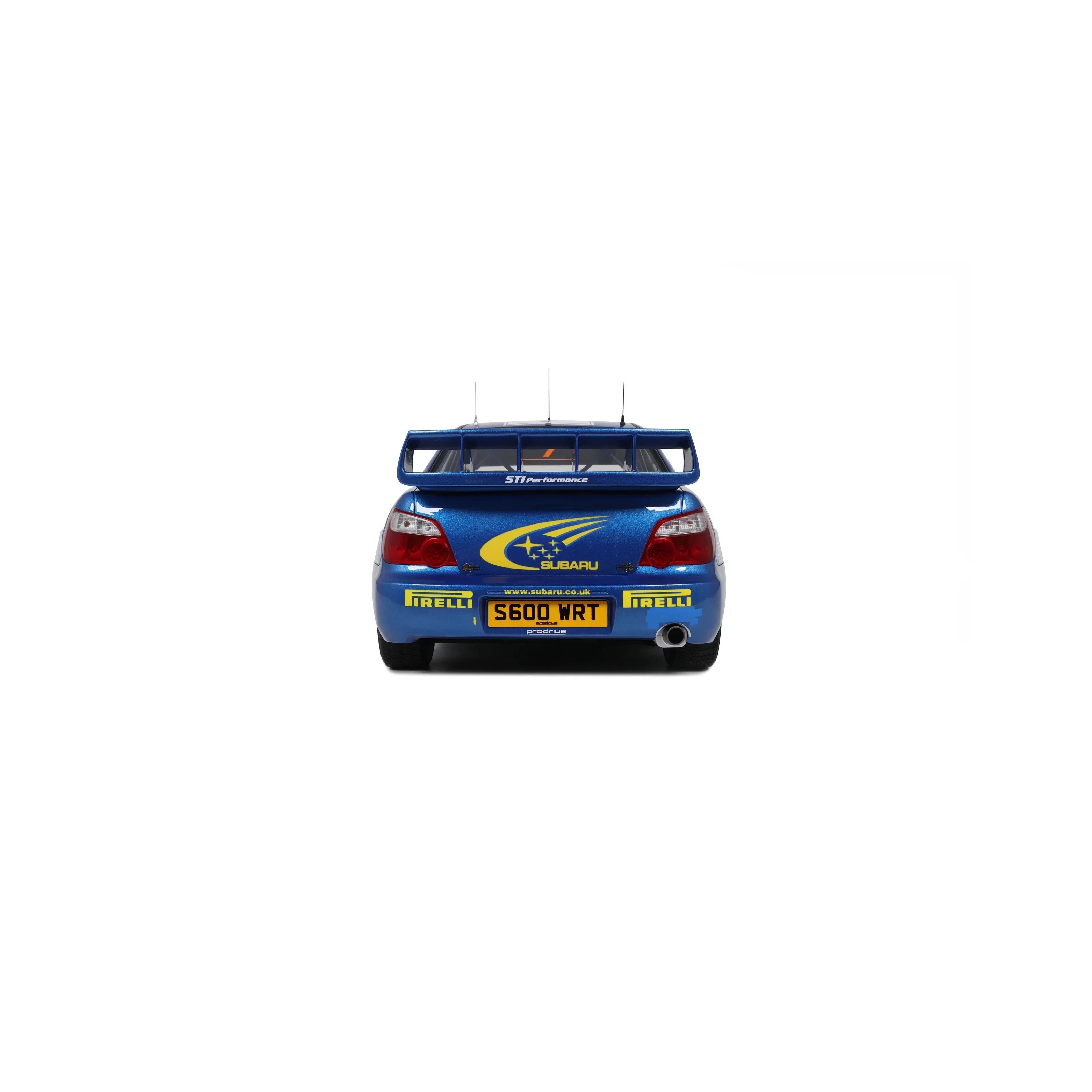 Otto 2003 Subaru Impreza WRC S9 #7 Winner Wales Rallye 2003 Blue 1:12 - Image 8