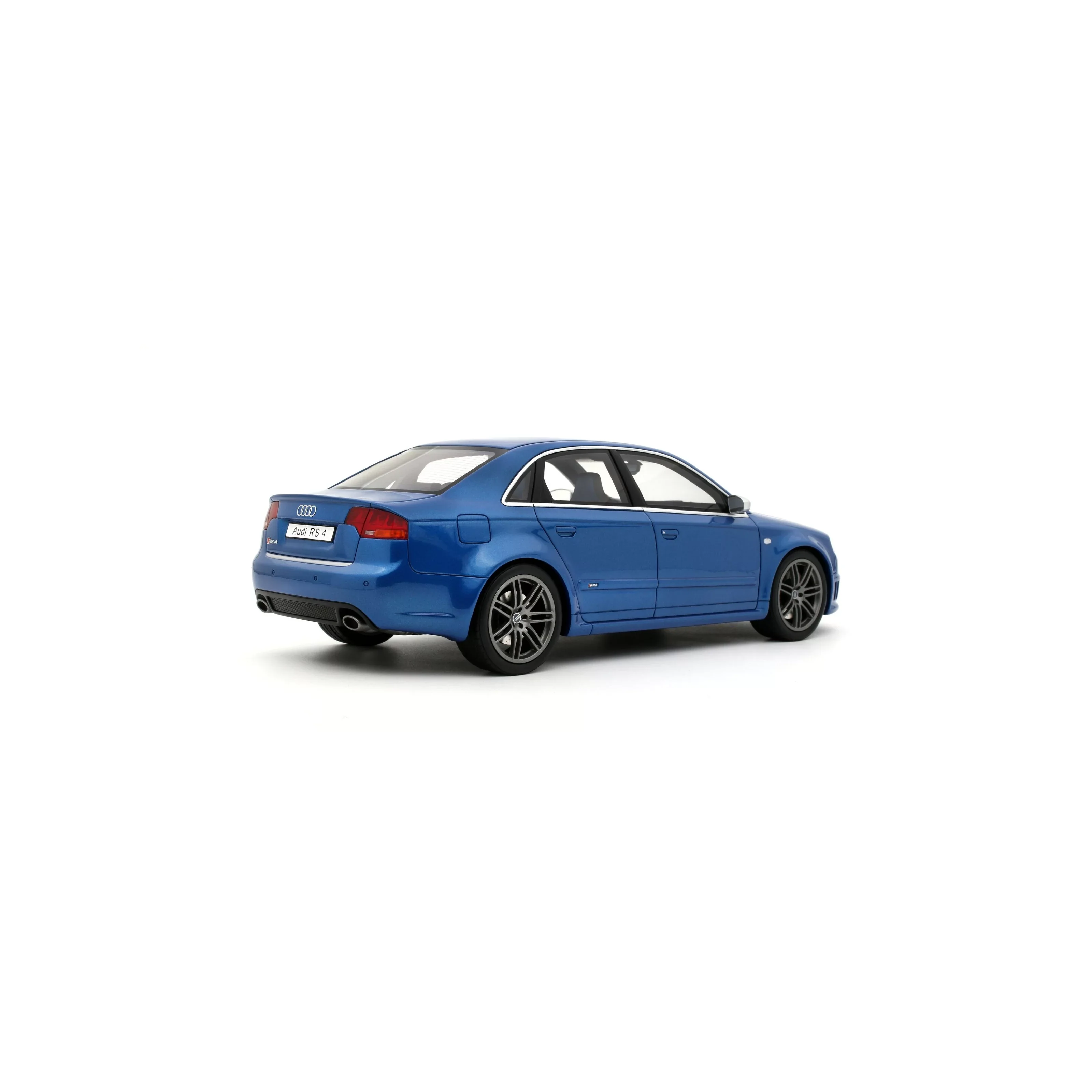 Otto 2007 Audi RS4 Sedan B7 4.2L V8 FSI Sprint Blue 1:18 - Image 5