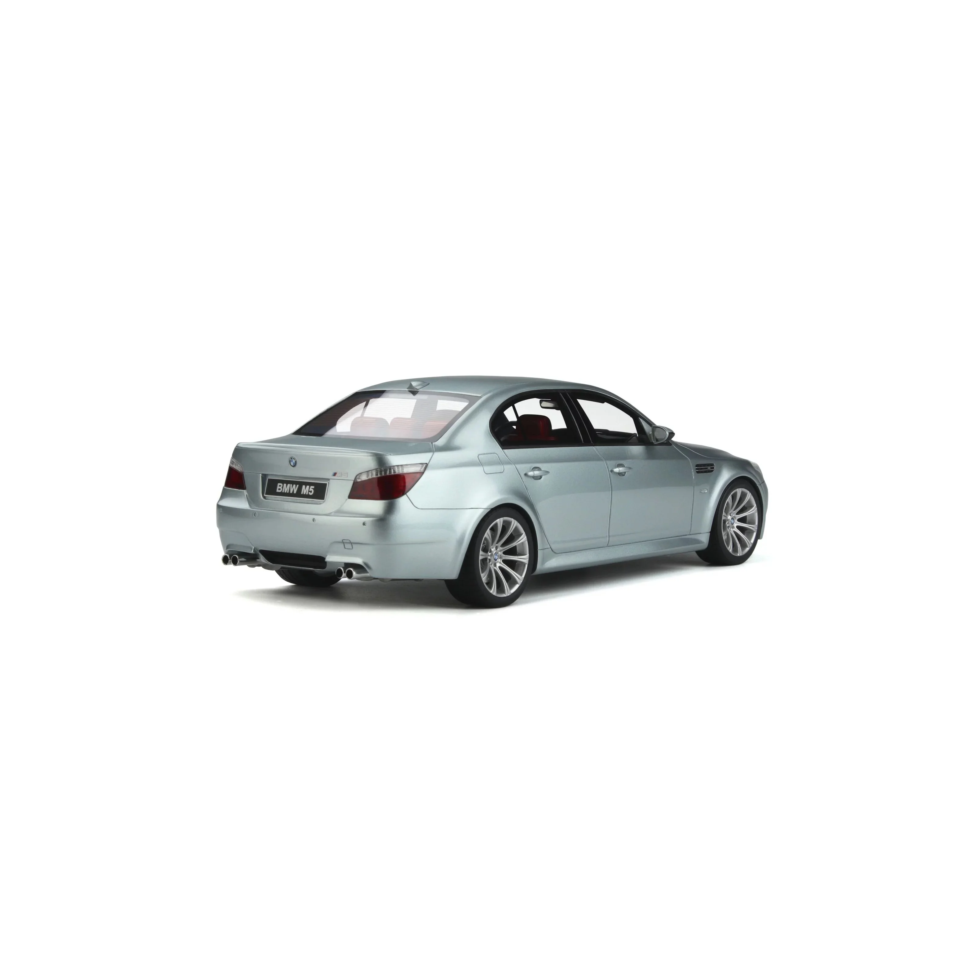 Otto 2008 BMW M5 E60 Sedan Phase 2 Silverstone II A29 1:18 - Image 2