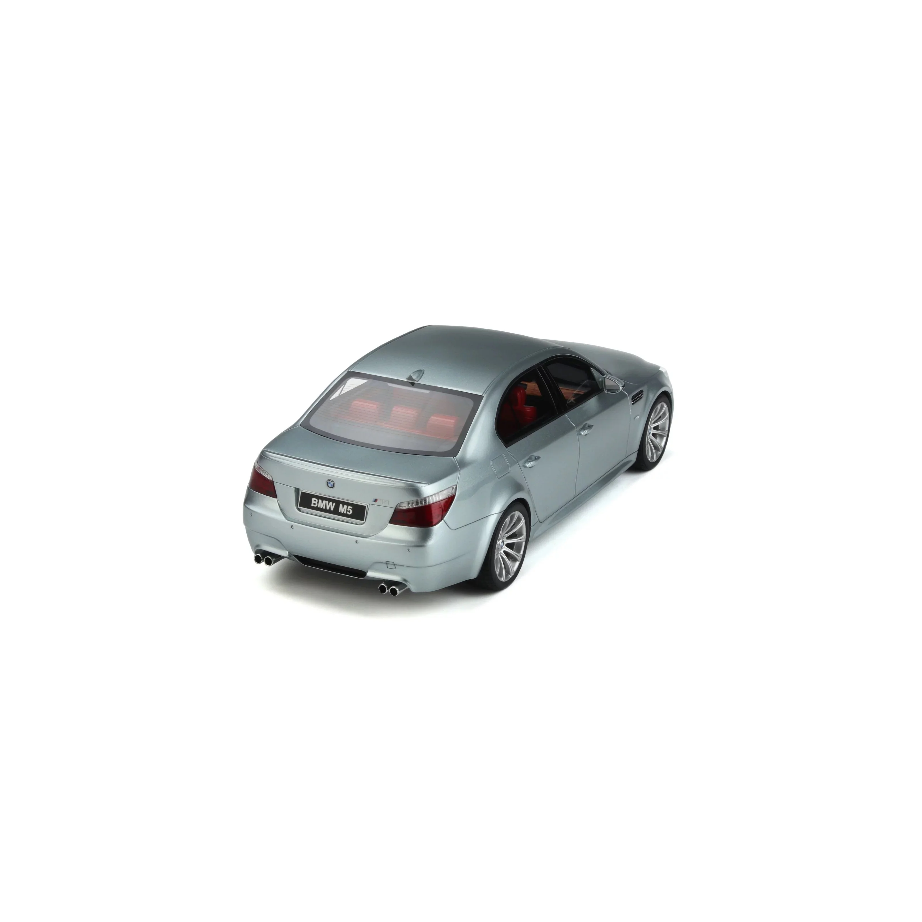 Otto 2008 BMW M5 E60 Sedan Phase 2 Silverstone II A29 1:18 - Image 7