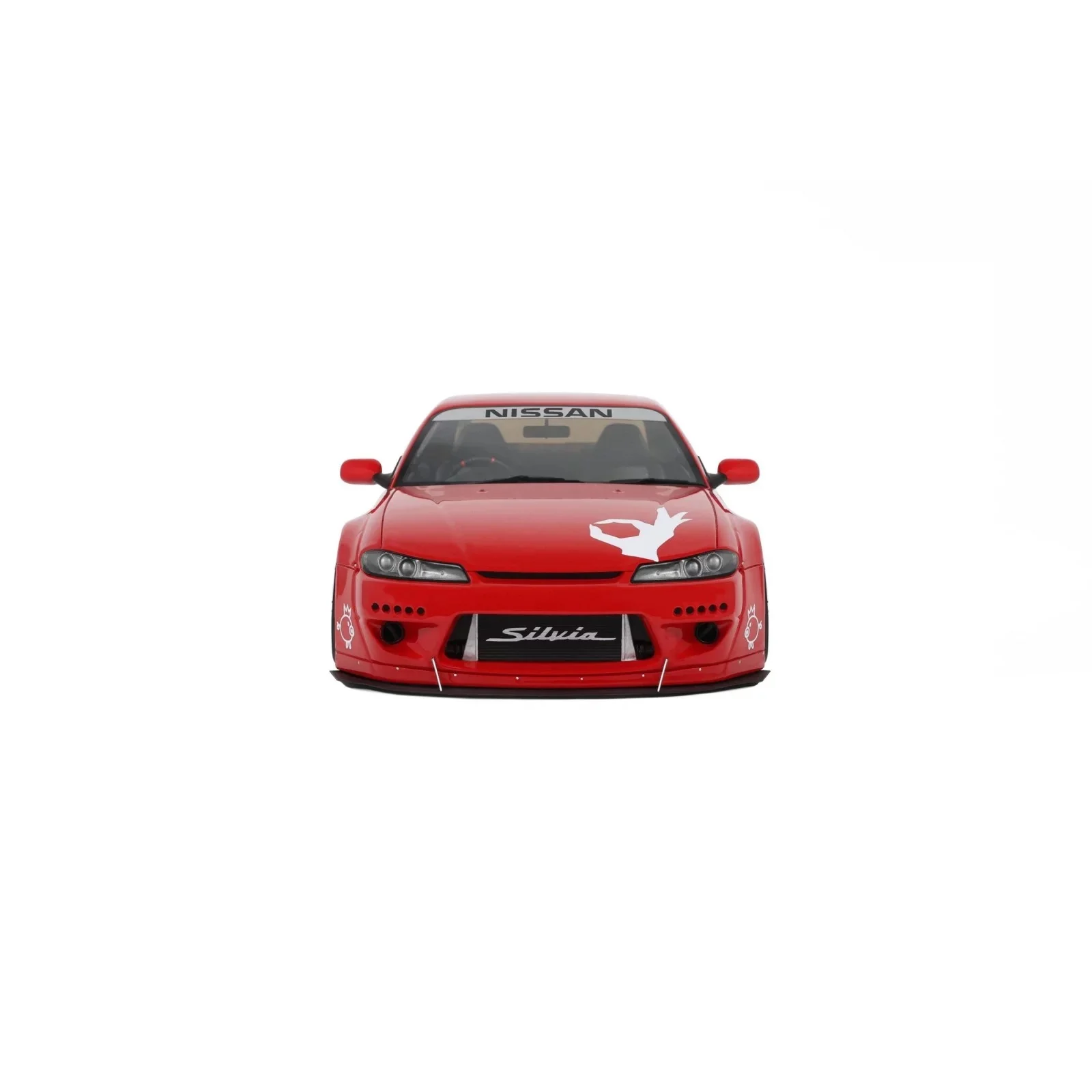 Otto 2014 Nissan Silvia (s15) Rocket Bunny Red 1:18 - Image 3