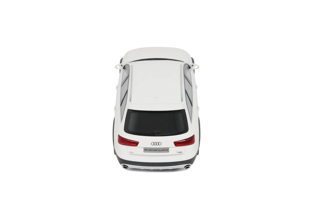 Otto 2015 Audi A6 (C7) Allroad Quattro Avant Ibis White 1:18 - Image 7