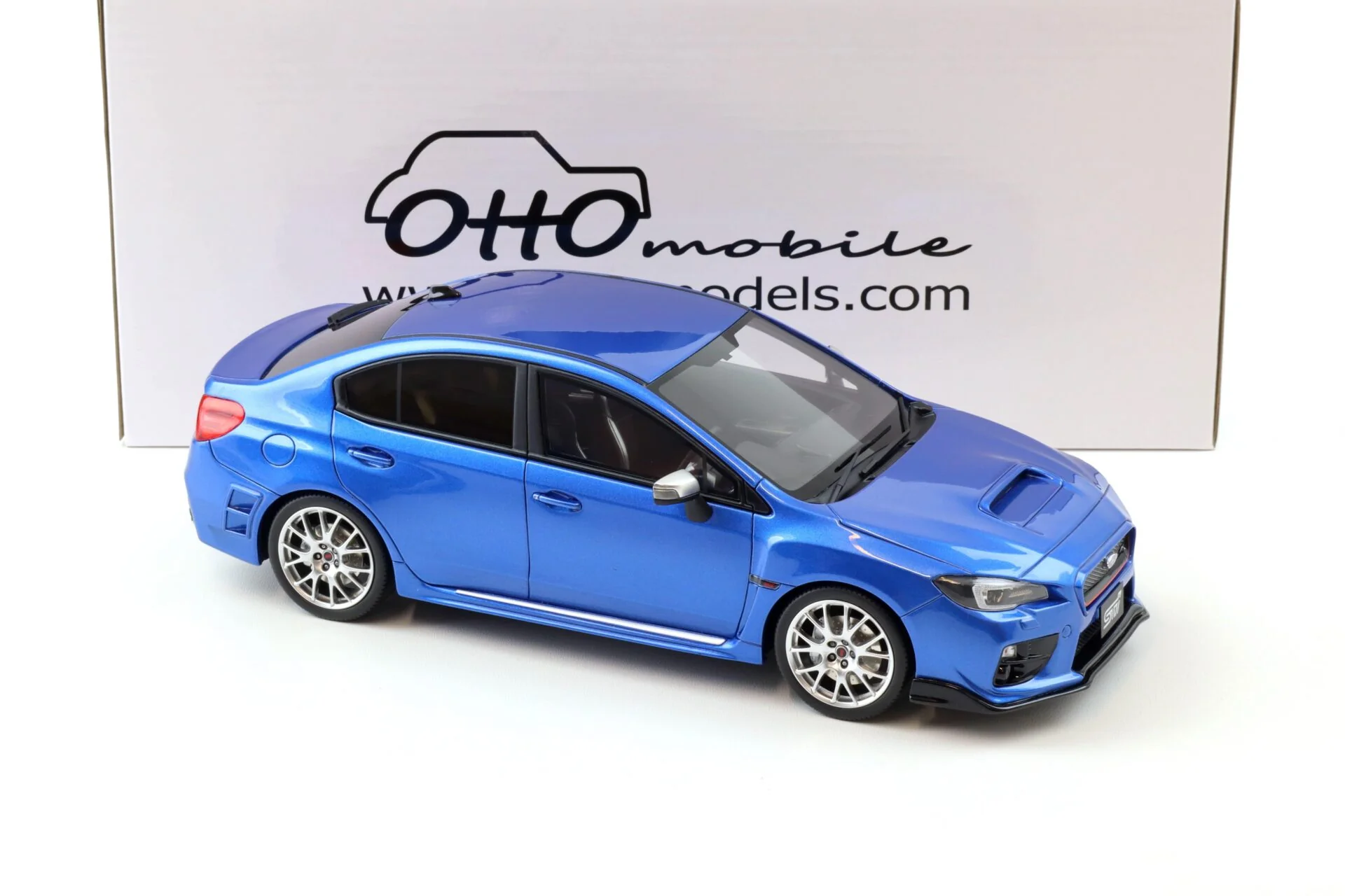 Otto 2015 Subaru Impreza WRX STi S207 WR Blue Pearl Metallic 1:18 - Image 2