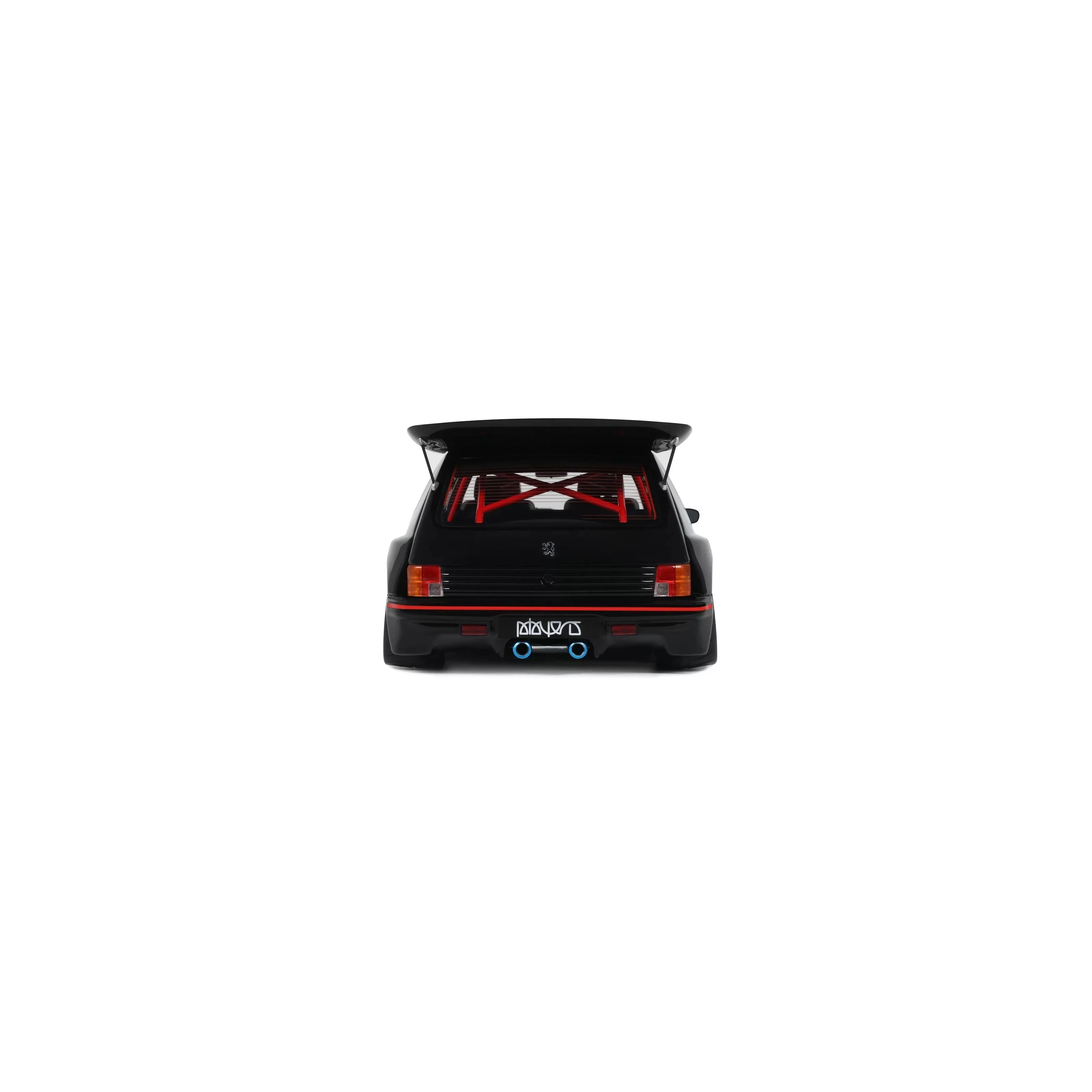 Otto 2018 Peugeot 205 Khyzyl Saleem Black 1:18 - Image 5
