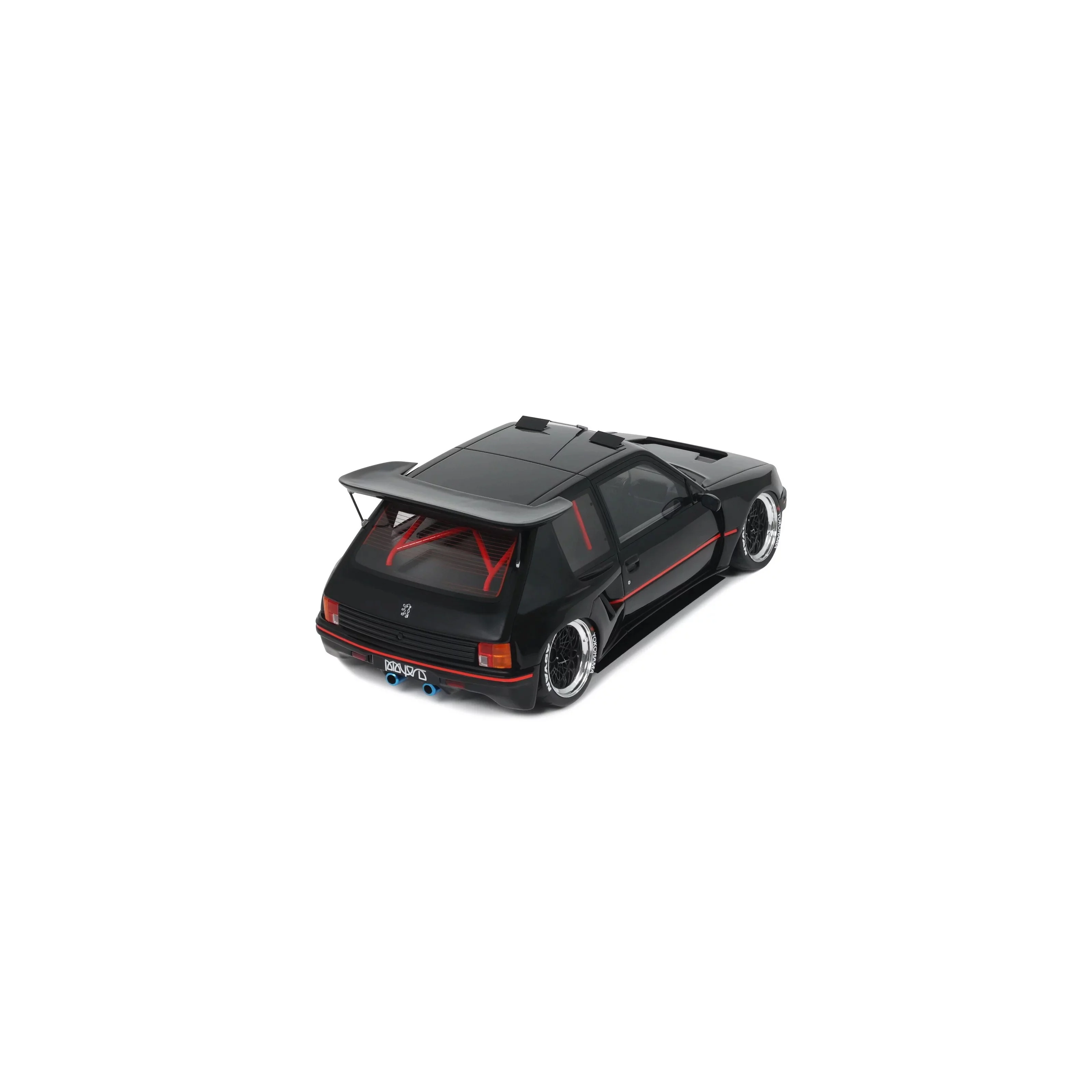 Otto 2018 Peugeot 205 Khyzyl Saleem Black 1:18 - Image 7