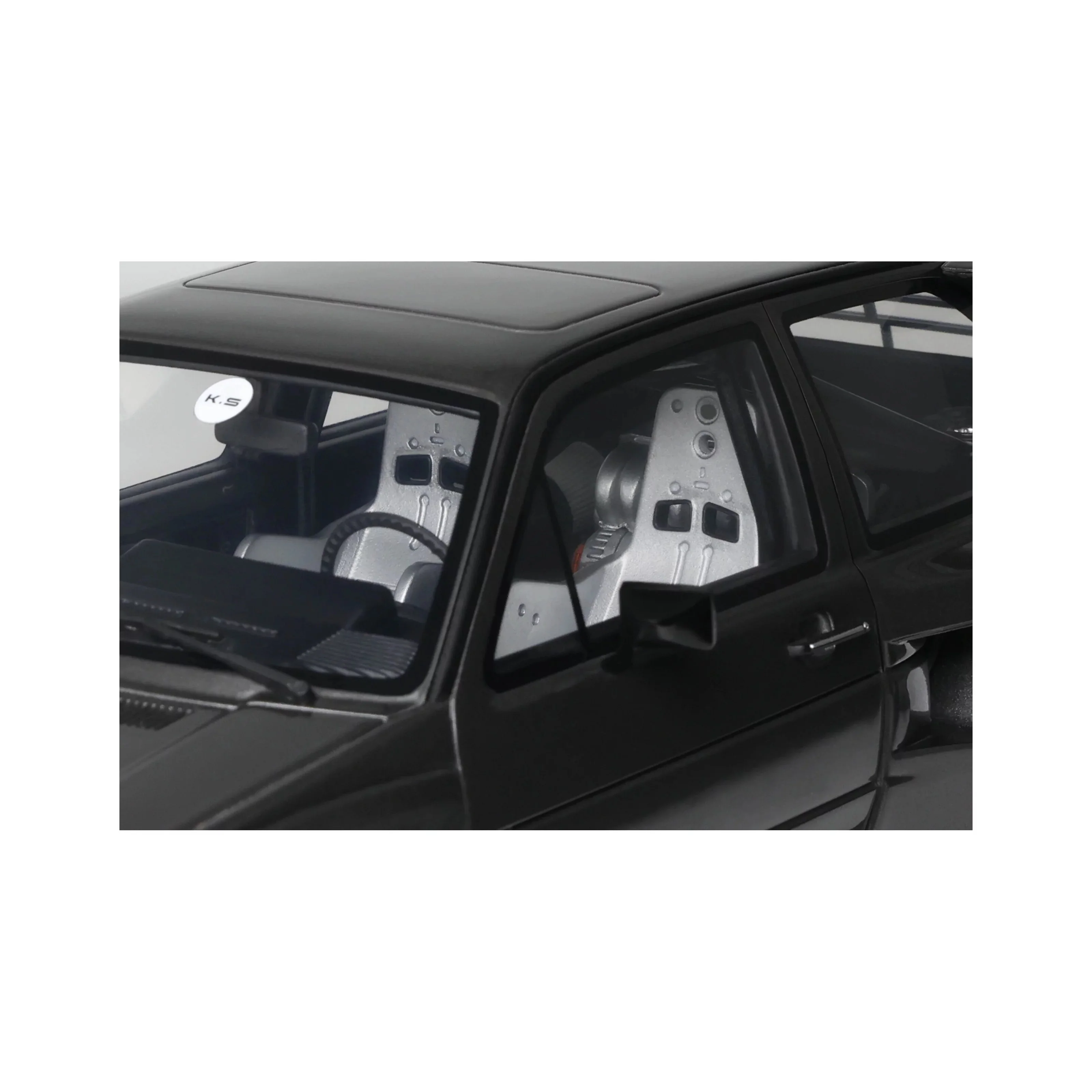 Otto 2021 Volkswagen Golf MK II GTi Khyzyl Saleem Ascot Grey Metallic 1:18 - Image 11