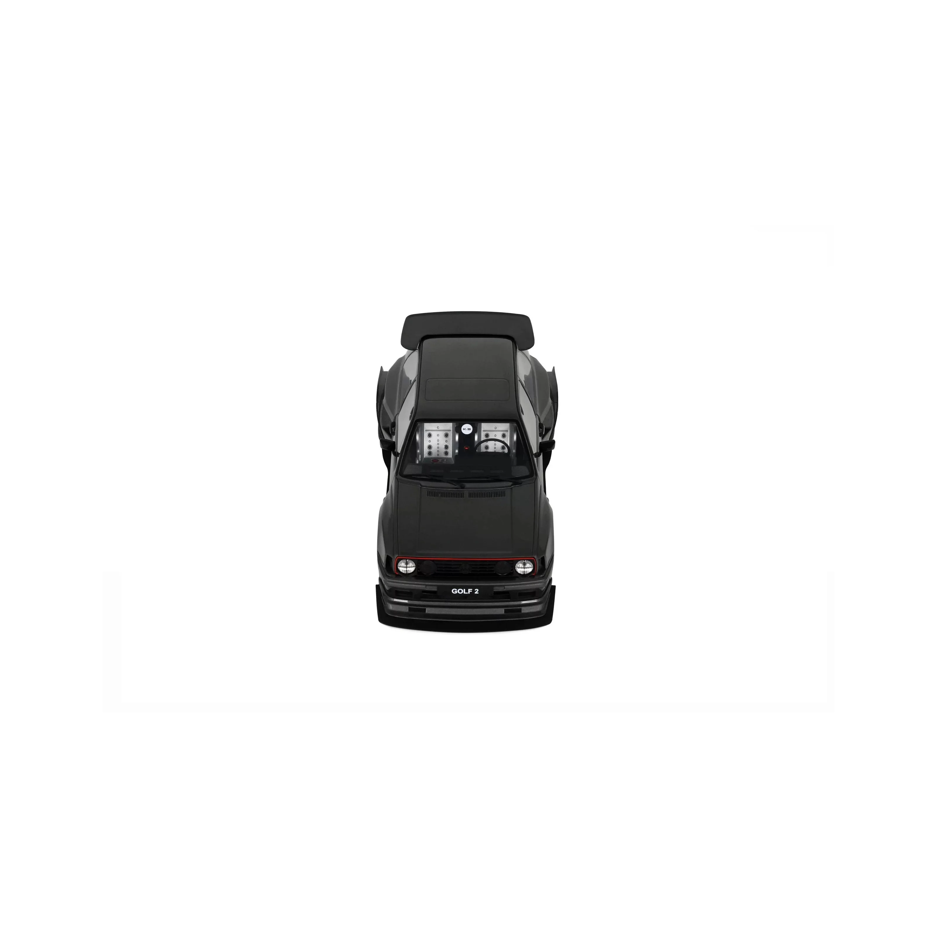 Otto 2021 Volkswagen Golf MK II GTi Khyzyl Saleem Ascot Grey Metallic 1:18 - Image 9