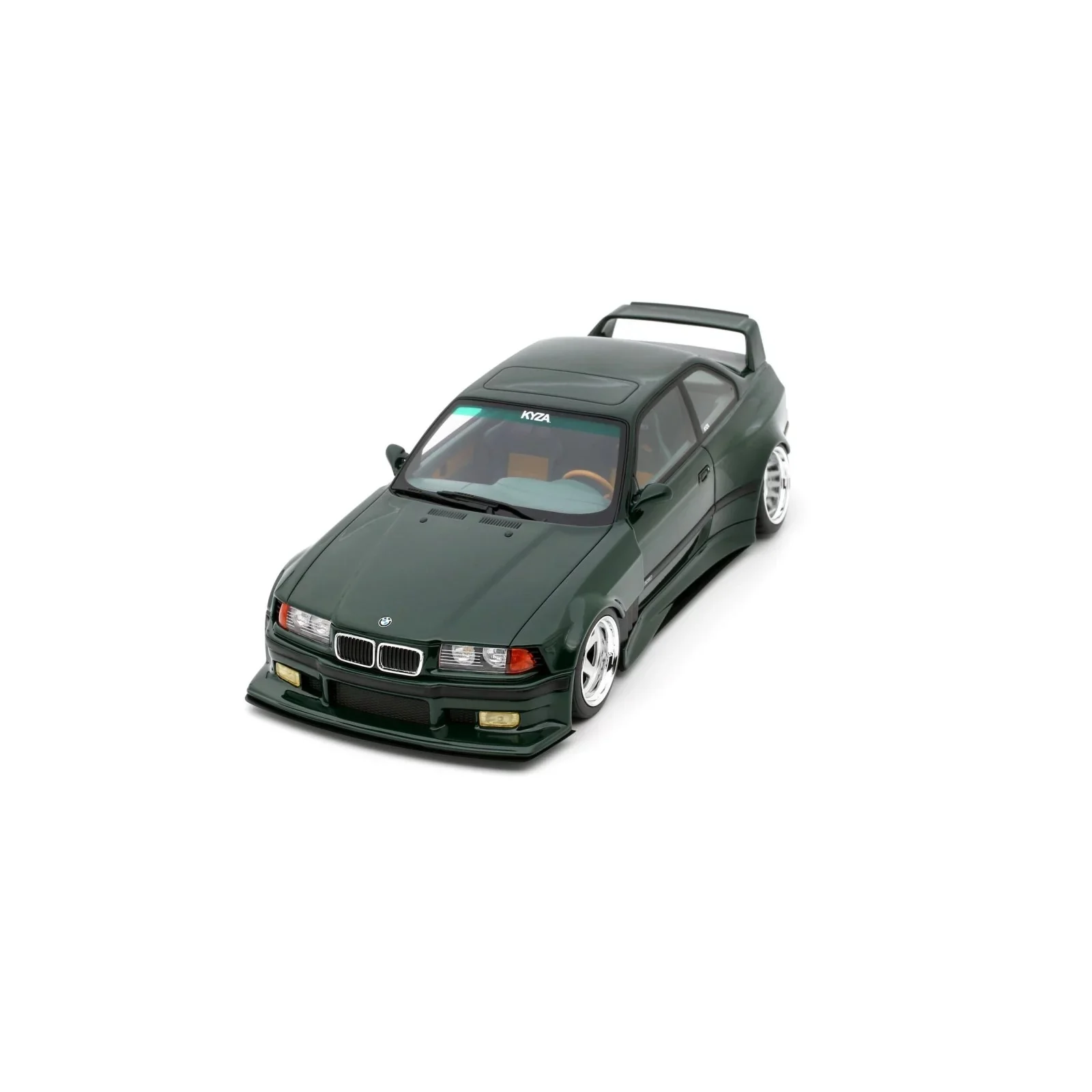Otto 2022 BMW E36 M3 Khyzyl Saleem British Racing Green 1:18 - Image 6
