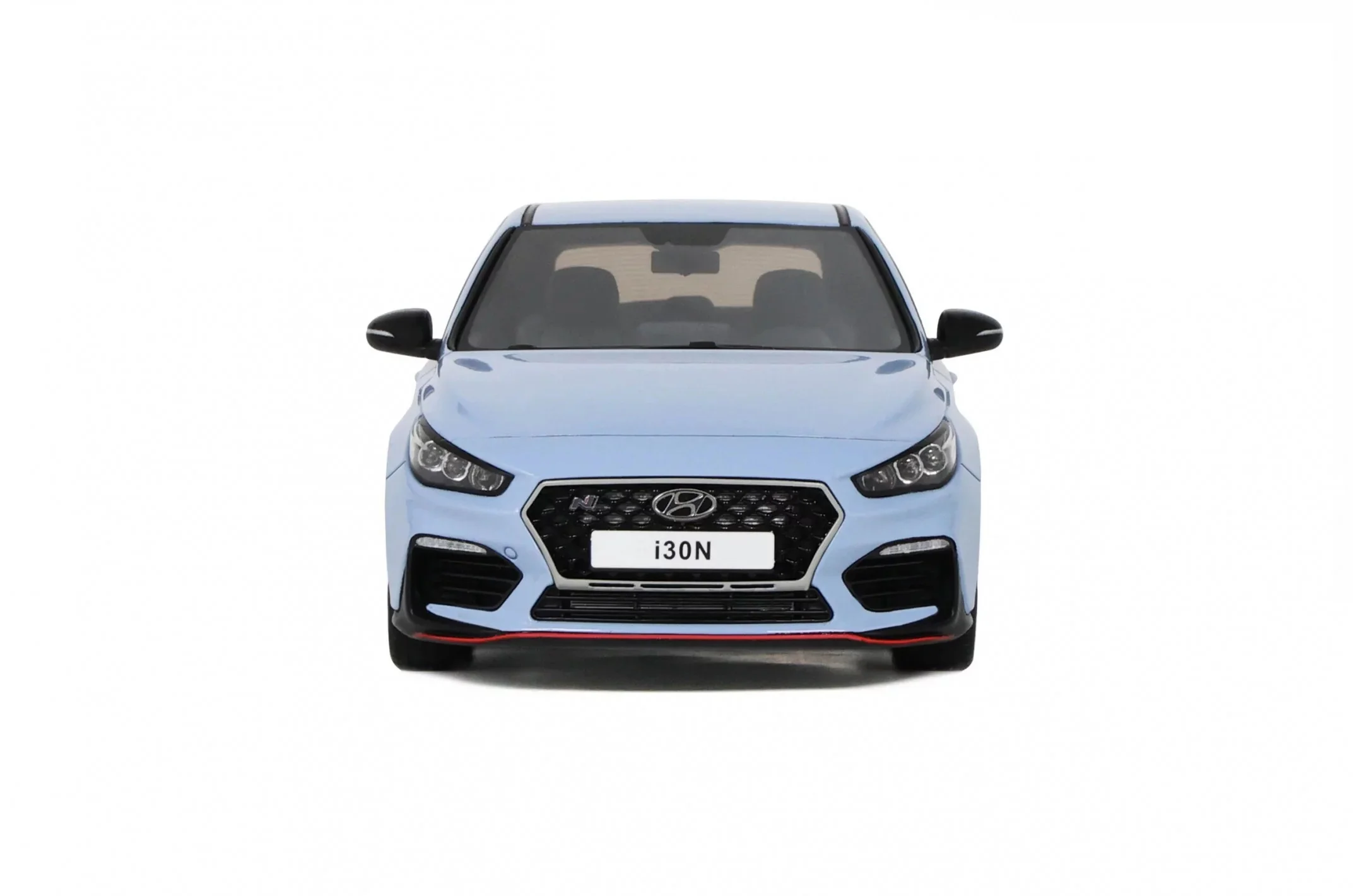 Otto 2022 Hyundai i30N Hatchback Light Blue 1:18 - Image 3