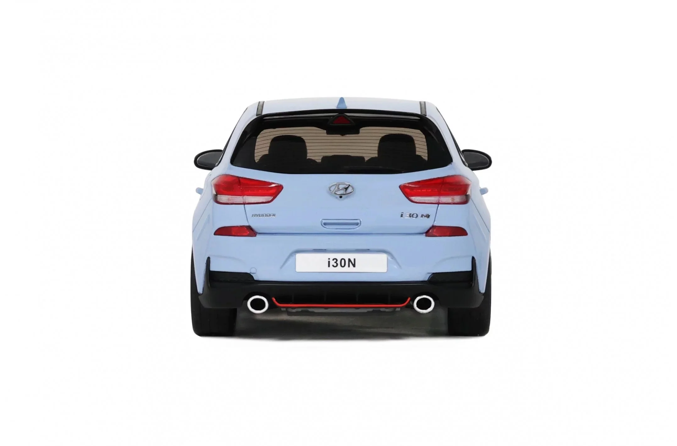 Otto 2022 Hyundai i30N Hatchback Light Blue 1:18 - Image 4