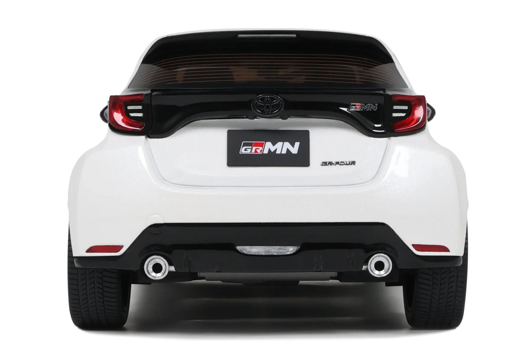 Otto 2022 Toyota Yaris GRMN Rally Package RHD White 1:18 - Image 5