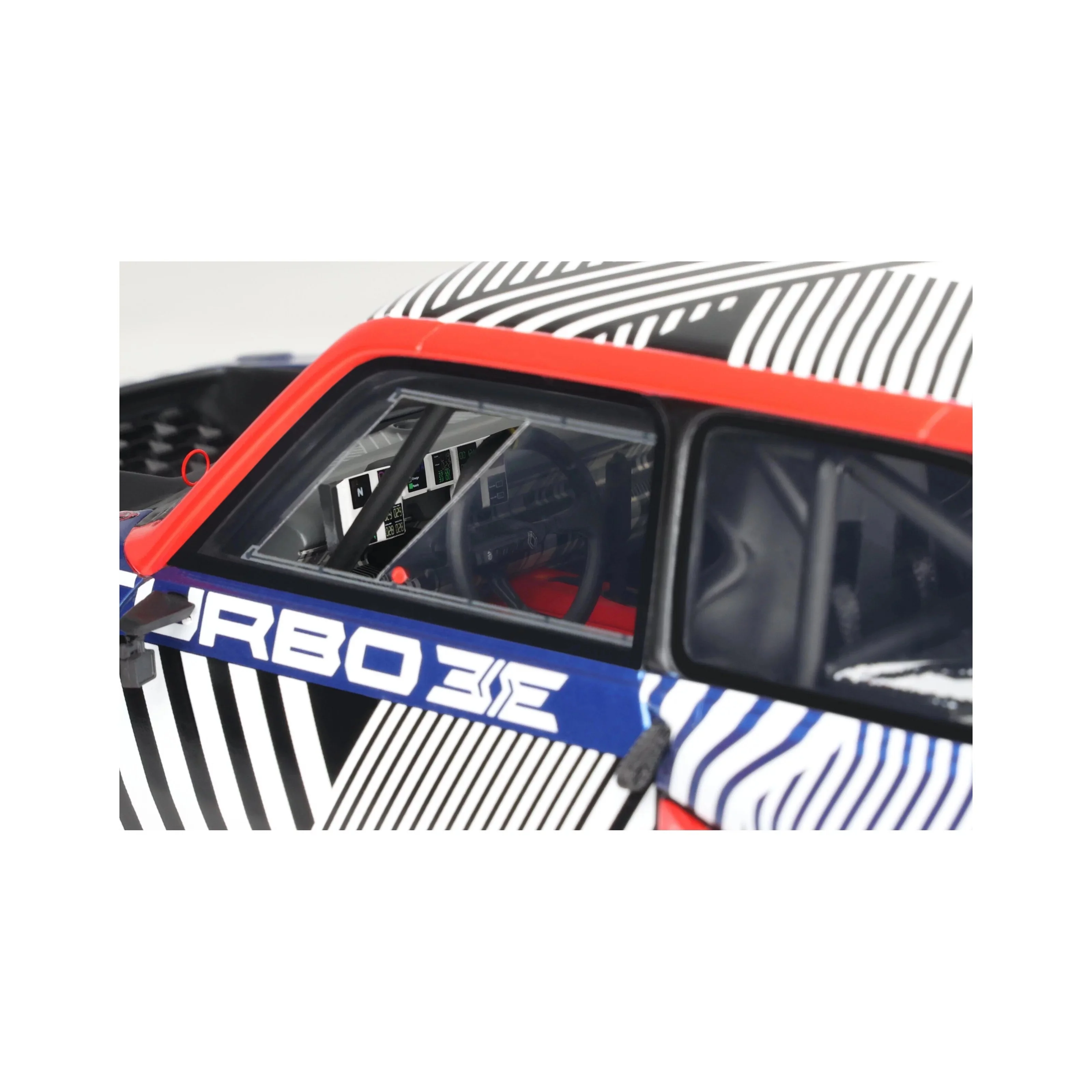 Otto 2023 Renault R5 Turbo 3E E-Tech Metal Blue 1:18 - Image 9