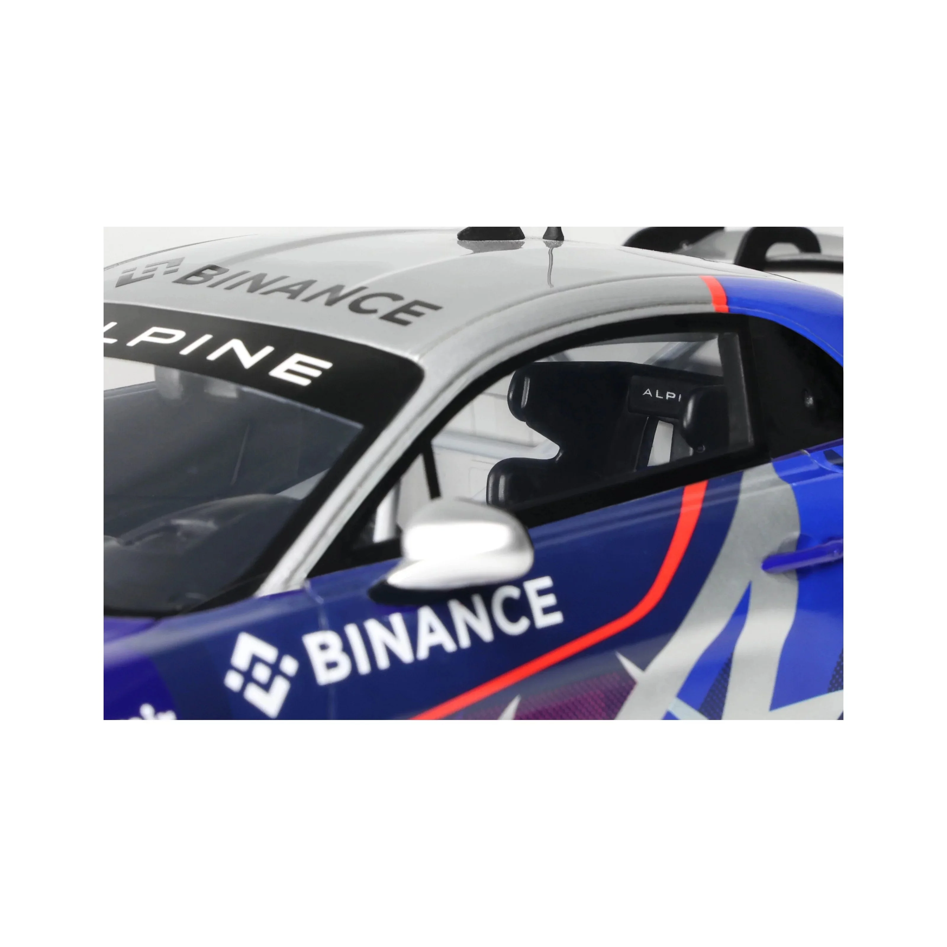 Otto 2024 Alpine A110 GT4 Evo Esports Series 2024 Blue 1:18 - Image 8