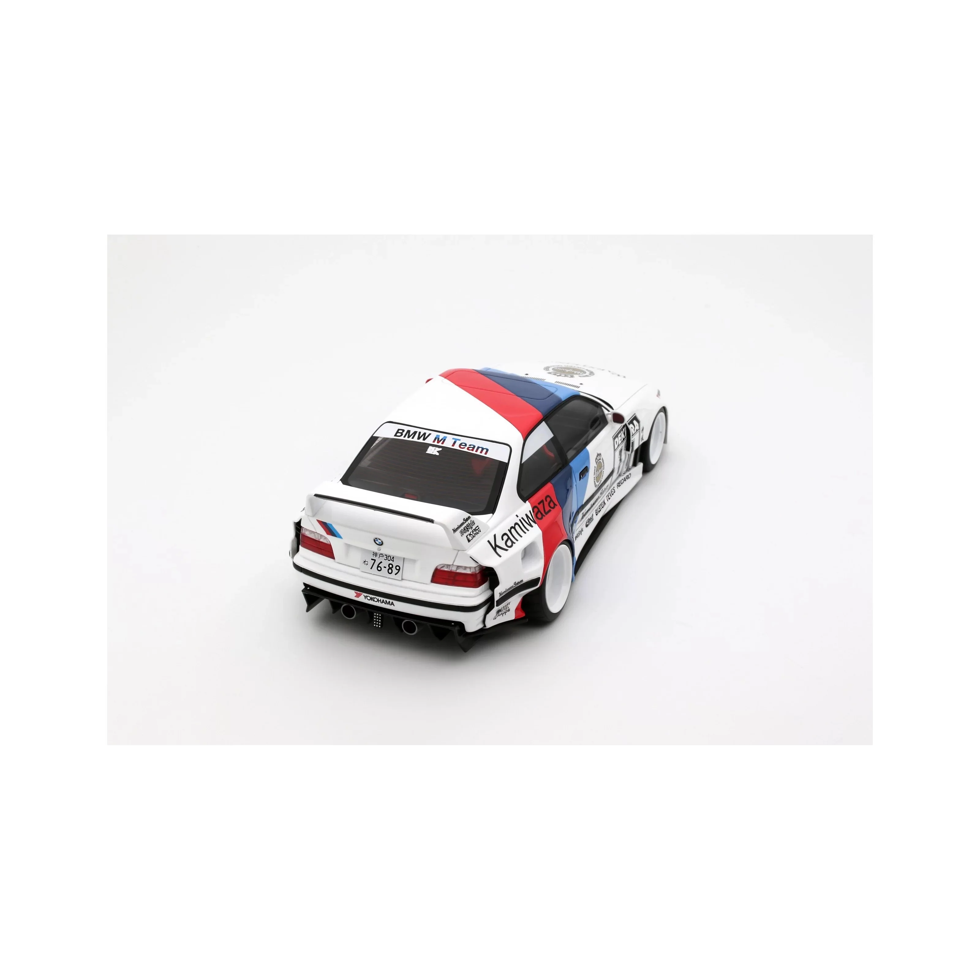 Otto 2024 BMW E36 M3 Khyzyl Saleem Kamiwaza DTM 1995 Alpine White 1:18 - Image 10