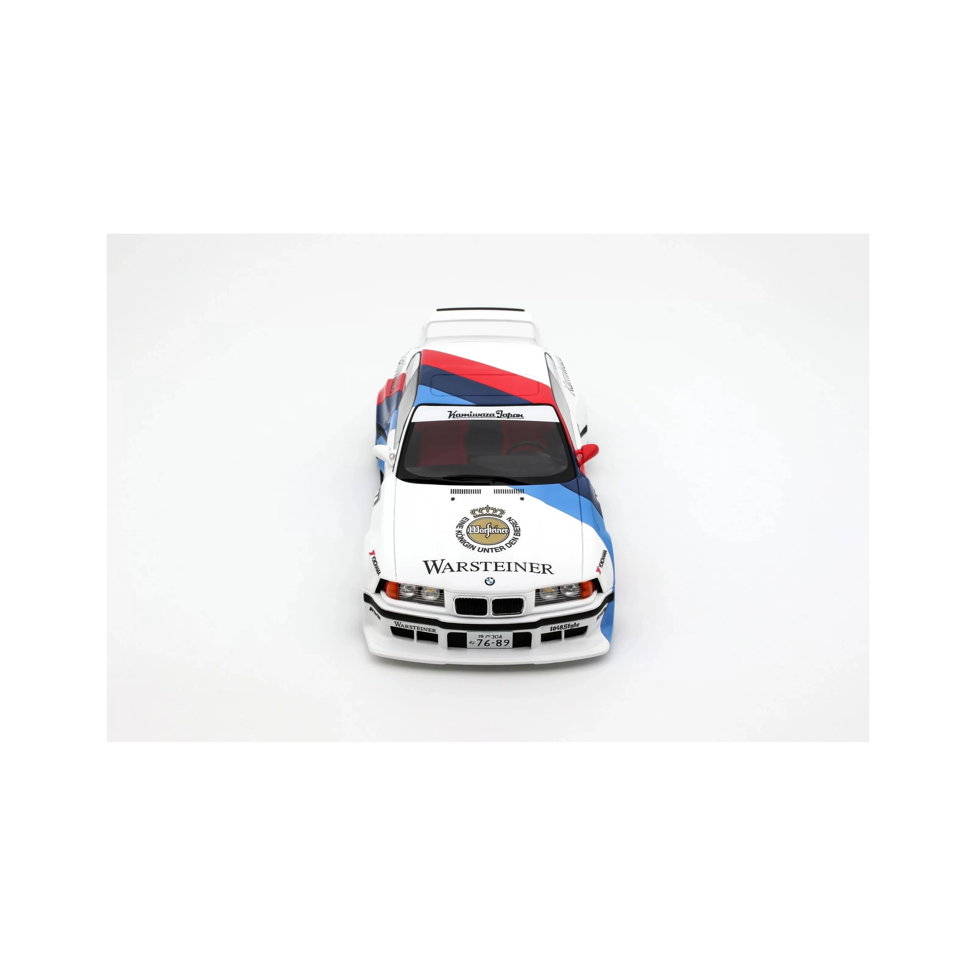 Otto 2024 BMW E36 M3 Khyzyl Saleem Kamiwaza DTM 1995 Alpine White 1:18 - Image 11