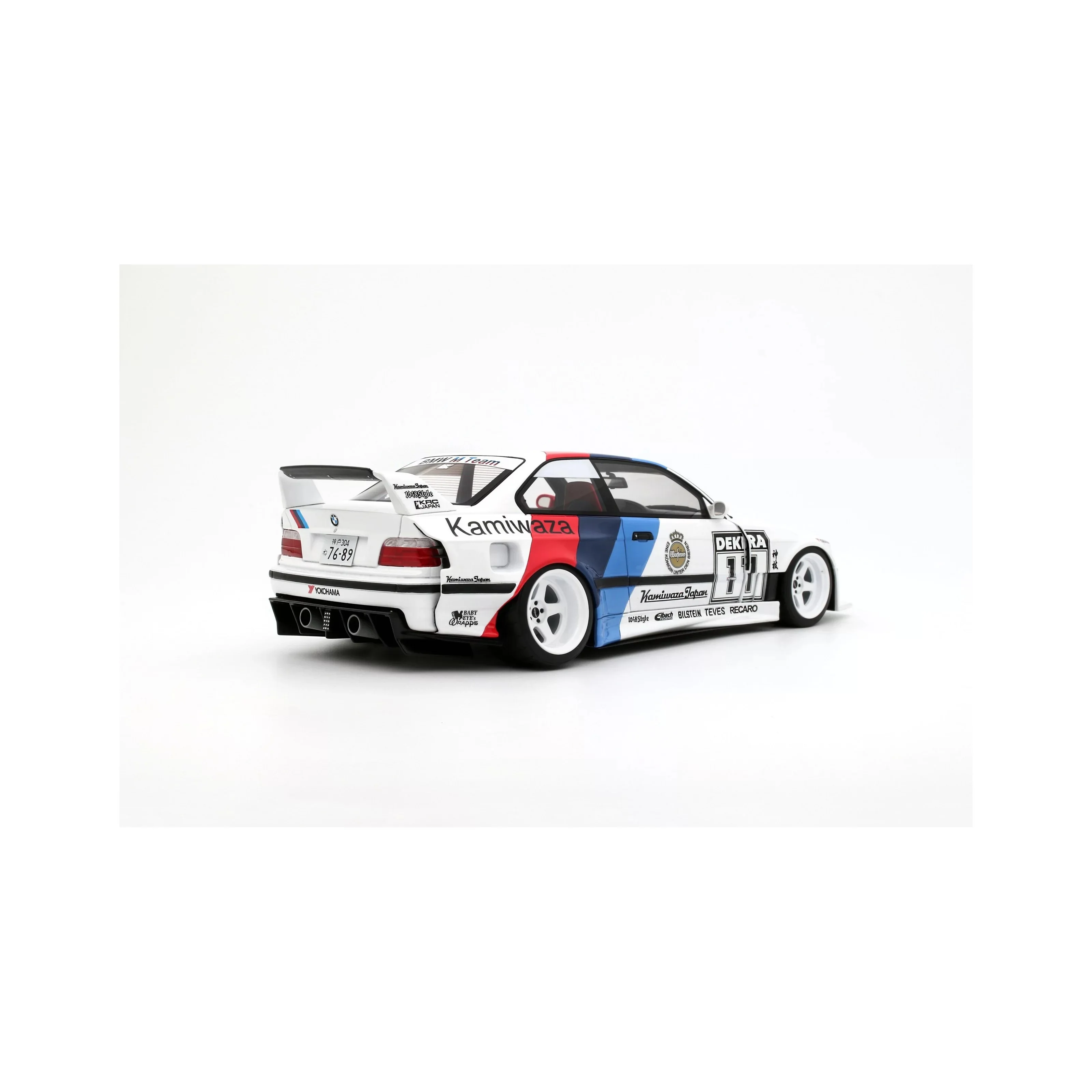 Otto 2024 BMW E36 M3 Khyzyl Saleem Kamiwaza DTM 1995 Alpine White 1:18 - Image 5