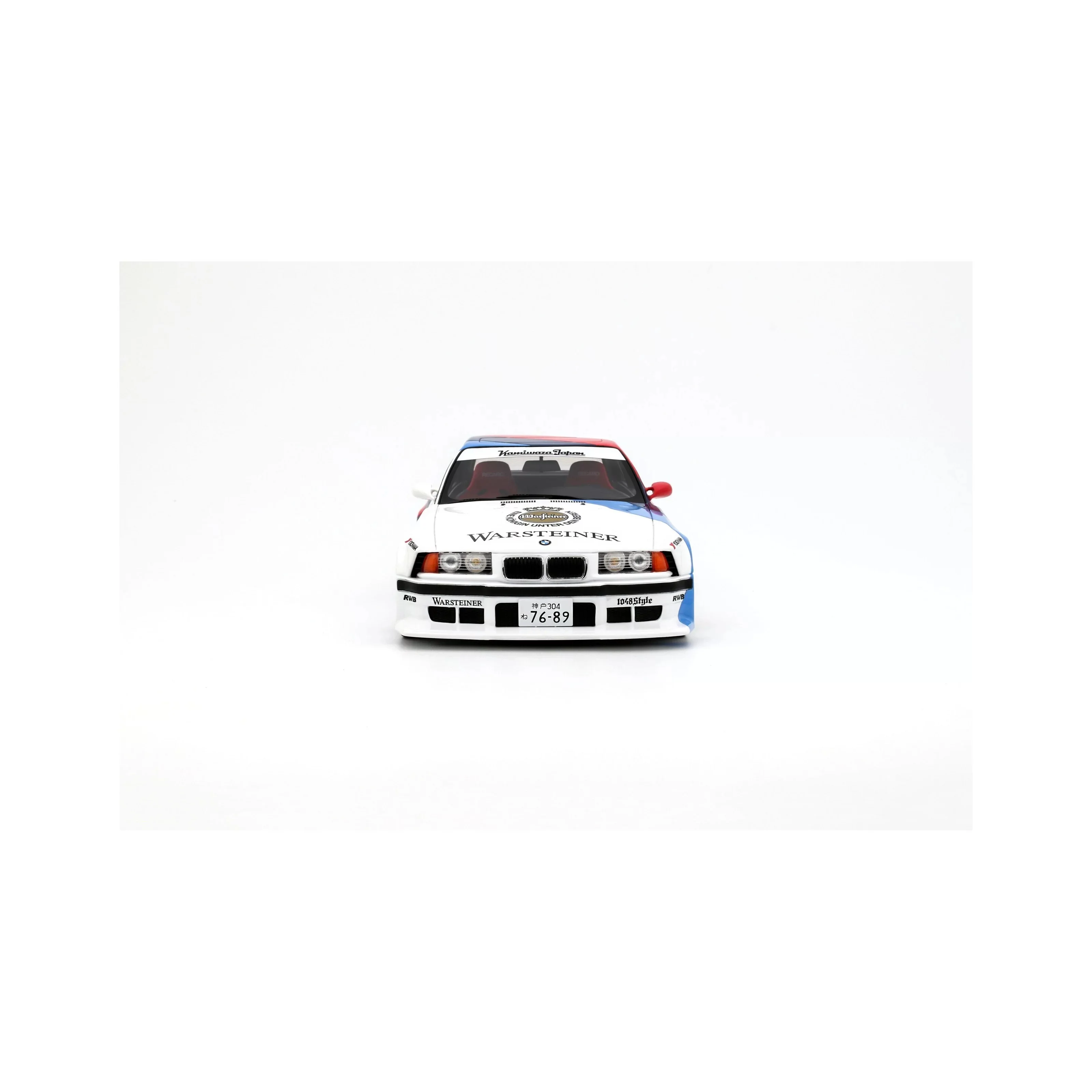 Otto 2024 BMW E36 M3 Khyzyl Saleem Kamiwaza DTM 1995 Alpine White 1:18 - Image 7