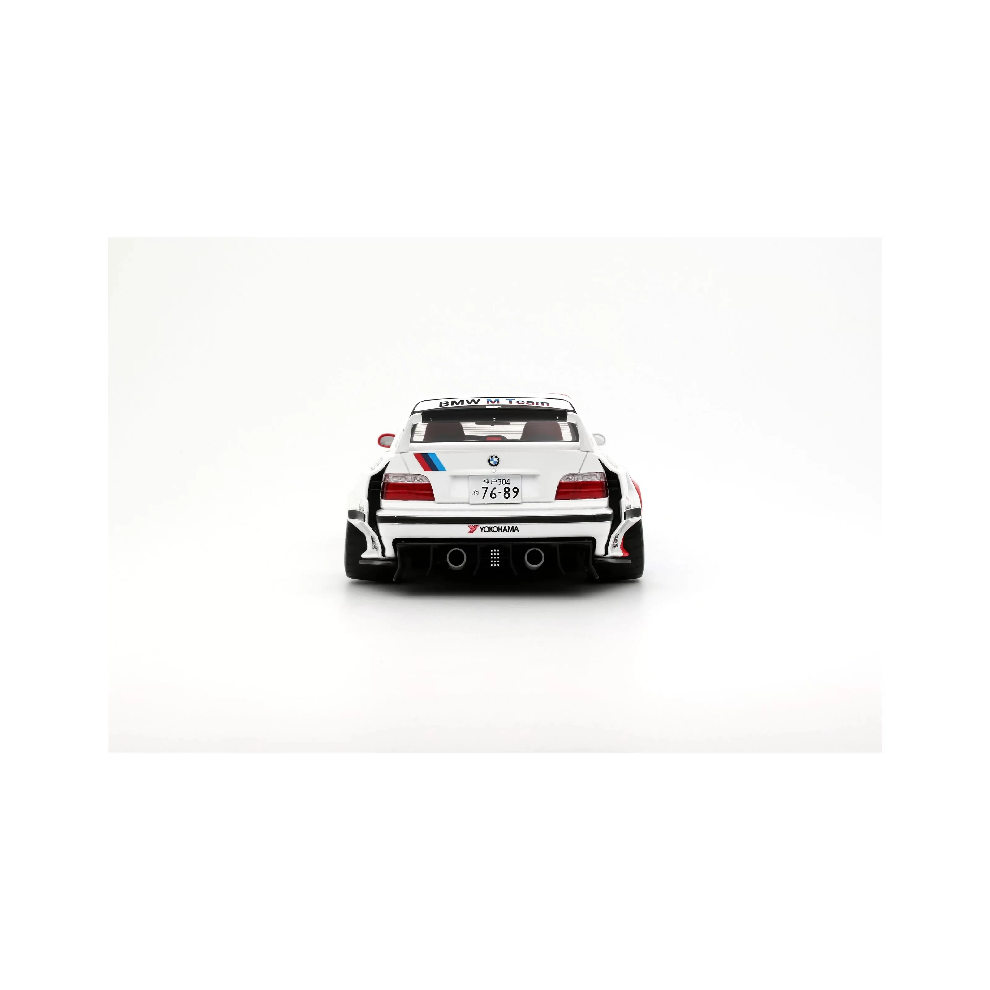 Otto 2024 BMW E36 M3 Khyzyl Saleem Kamiwaza DTM 1995 Alpine White 1:18 - Image 8