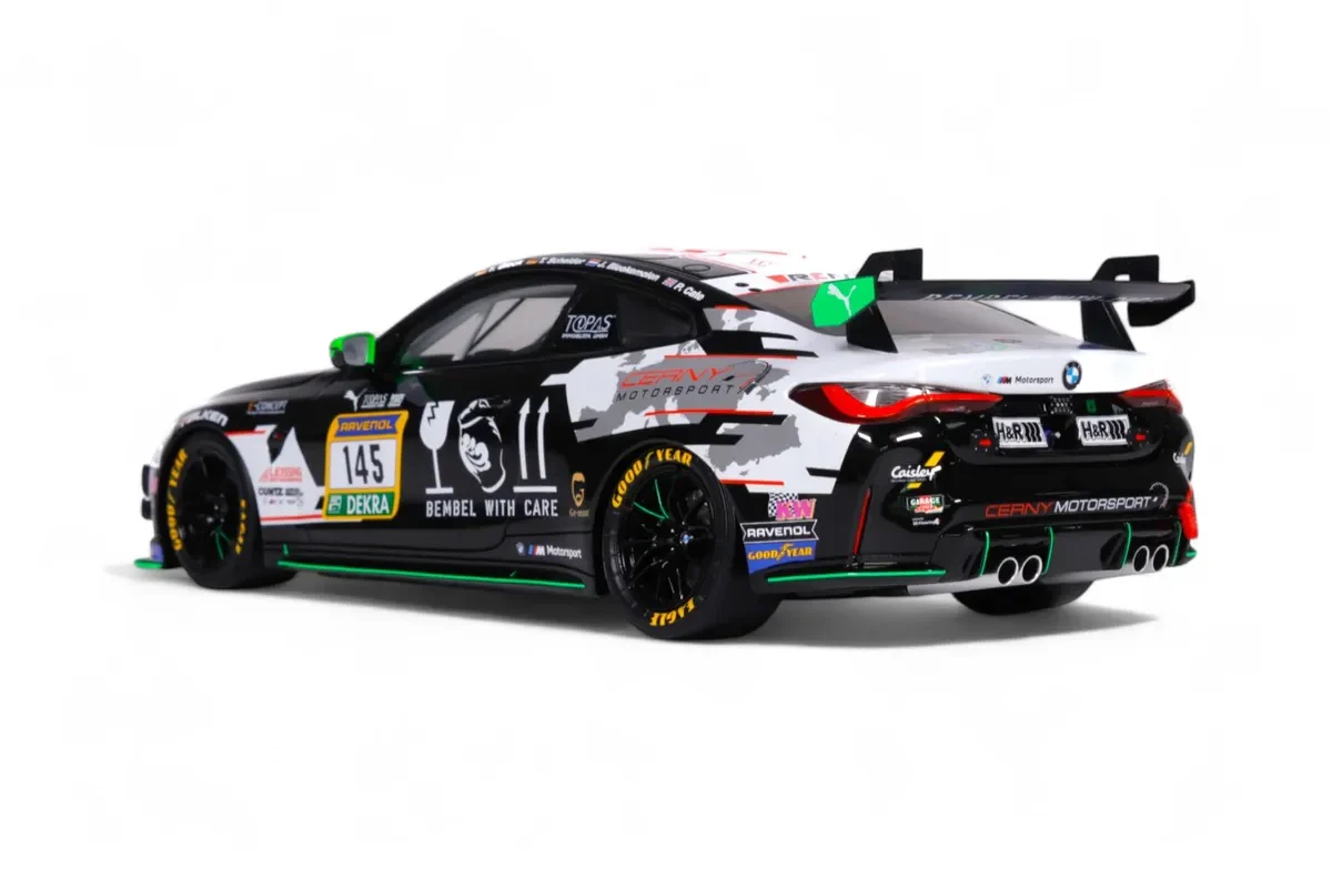 Otto 2024 BMW M4 GT4 #145 Cerny Motorsport DTM Season 2024 Black 1:18 - Image 5