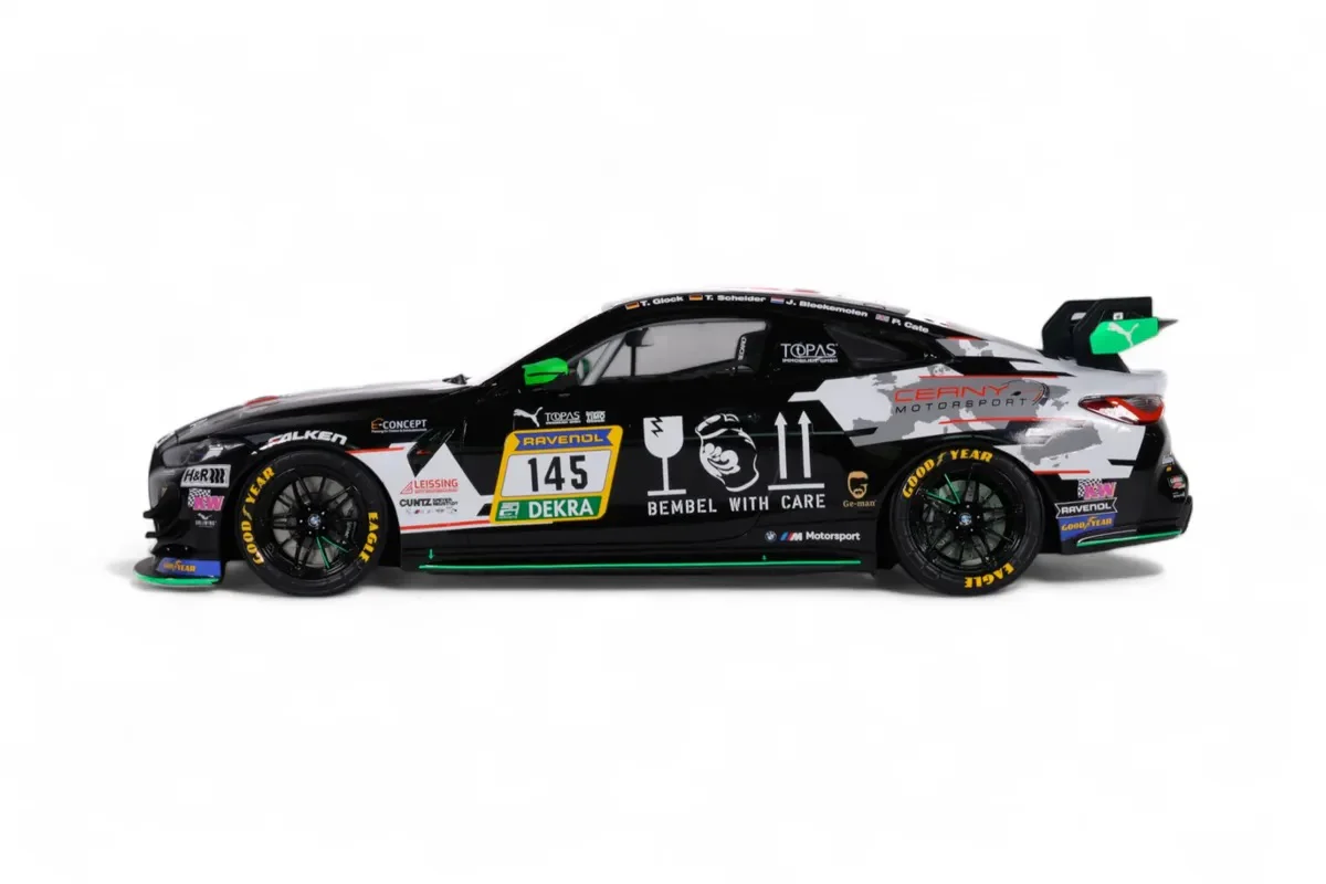 Otto 2024 BMW M4 GT4 #145 Cerny Motorsport DTM Season 2024 Black 1:18 - Image 6