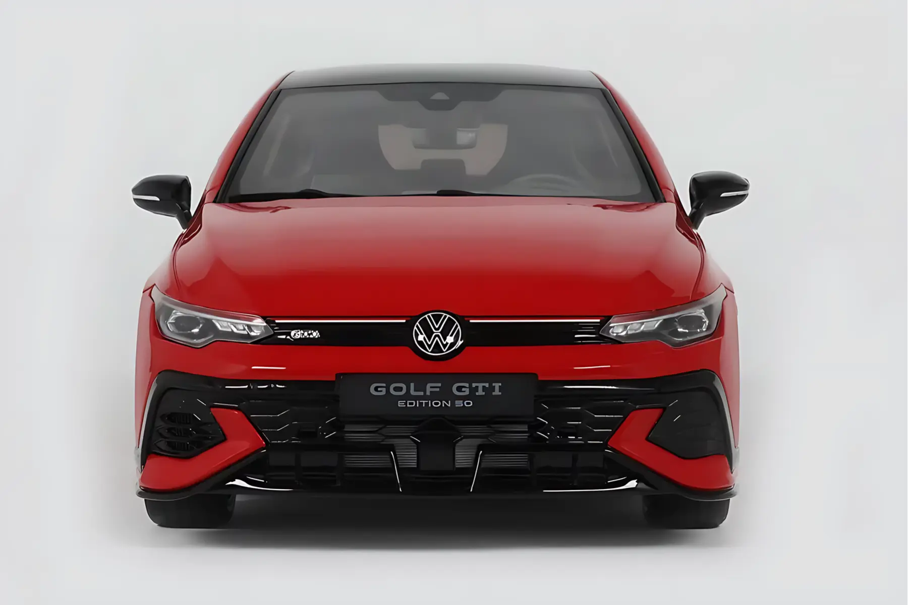 Otto 2024 Volkswagen Golf GTI MK8 50th Edition Tornado Red 1:18 - Image 8